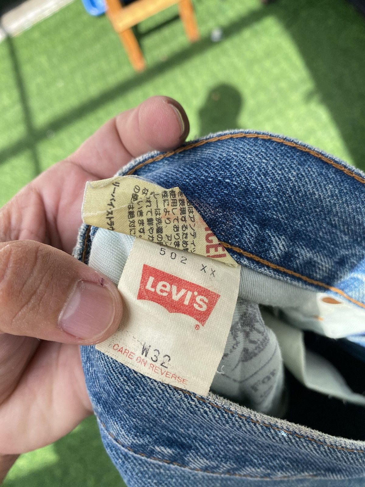 Levi's Vintage Clothing W32x34.5 Vintage levi's 501 redline big E distressed denime Size US 32 / EU 48 - 8 Thumbnail