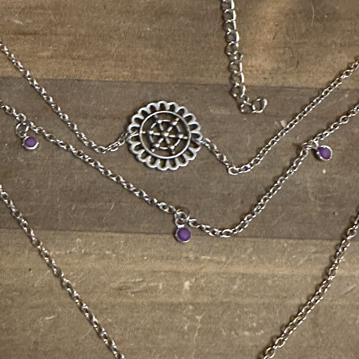 Other Layered multi strand sun and crescent moon necklace Size ONE SIZE - 2 Thumbnail