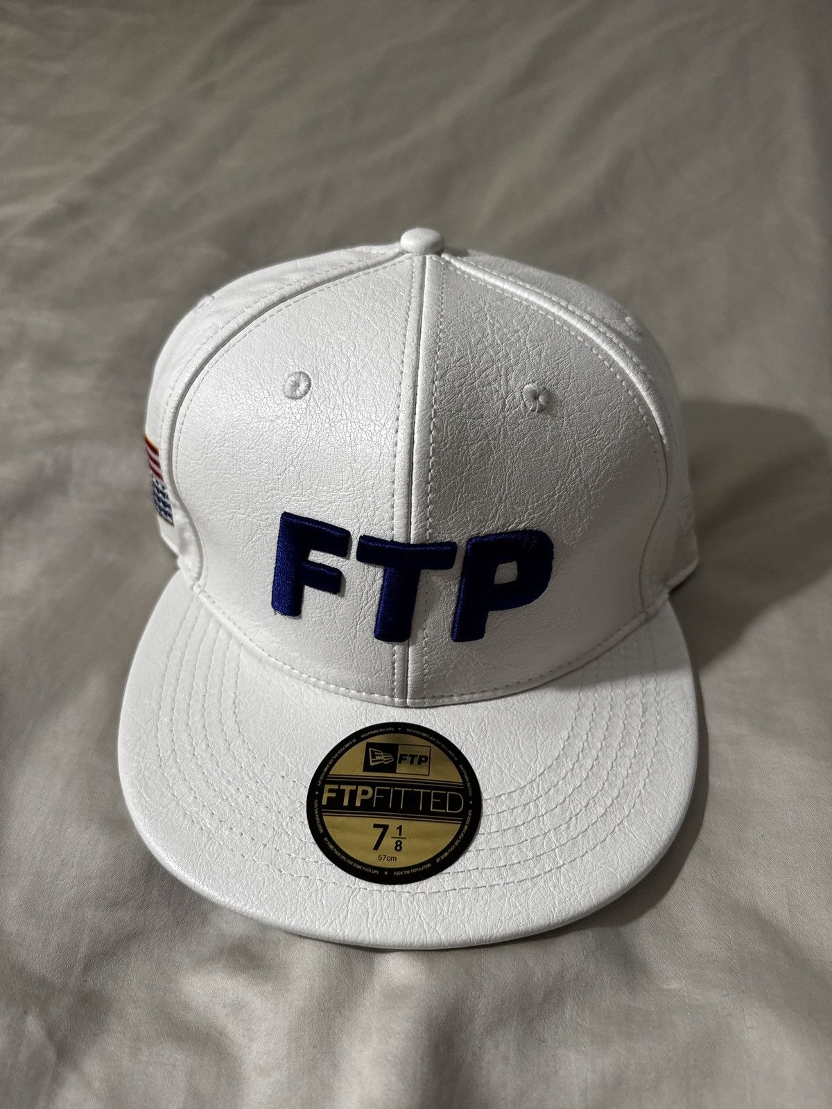 Fuck The Population FTP fitted hat Size ONE SIZE - 2 Thumbnail