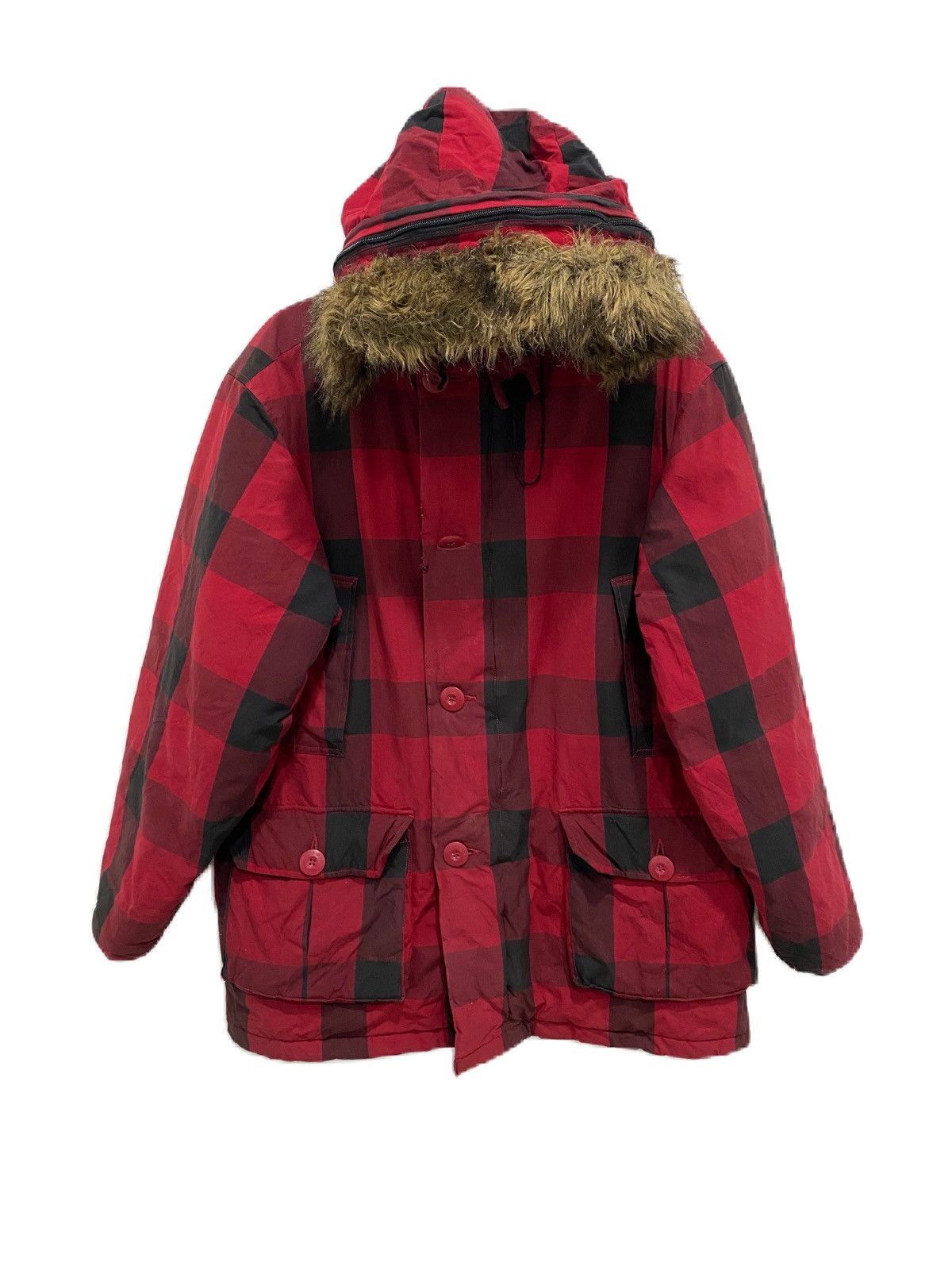 Woolrich Woolen Mills FAUX DUR WOOLRICH PLAID JACKET FOUR POCKET DESIGN PLAID Size US L / EU 52-54 / 3 - 1 Thumbnail
