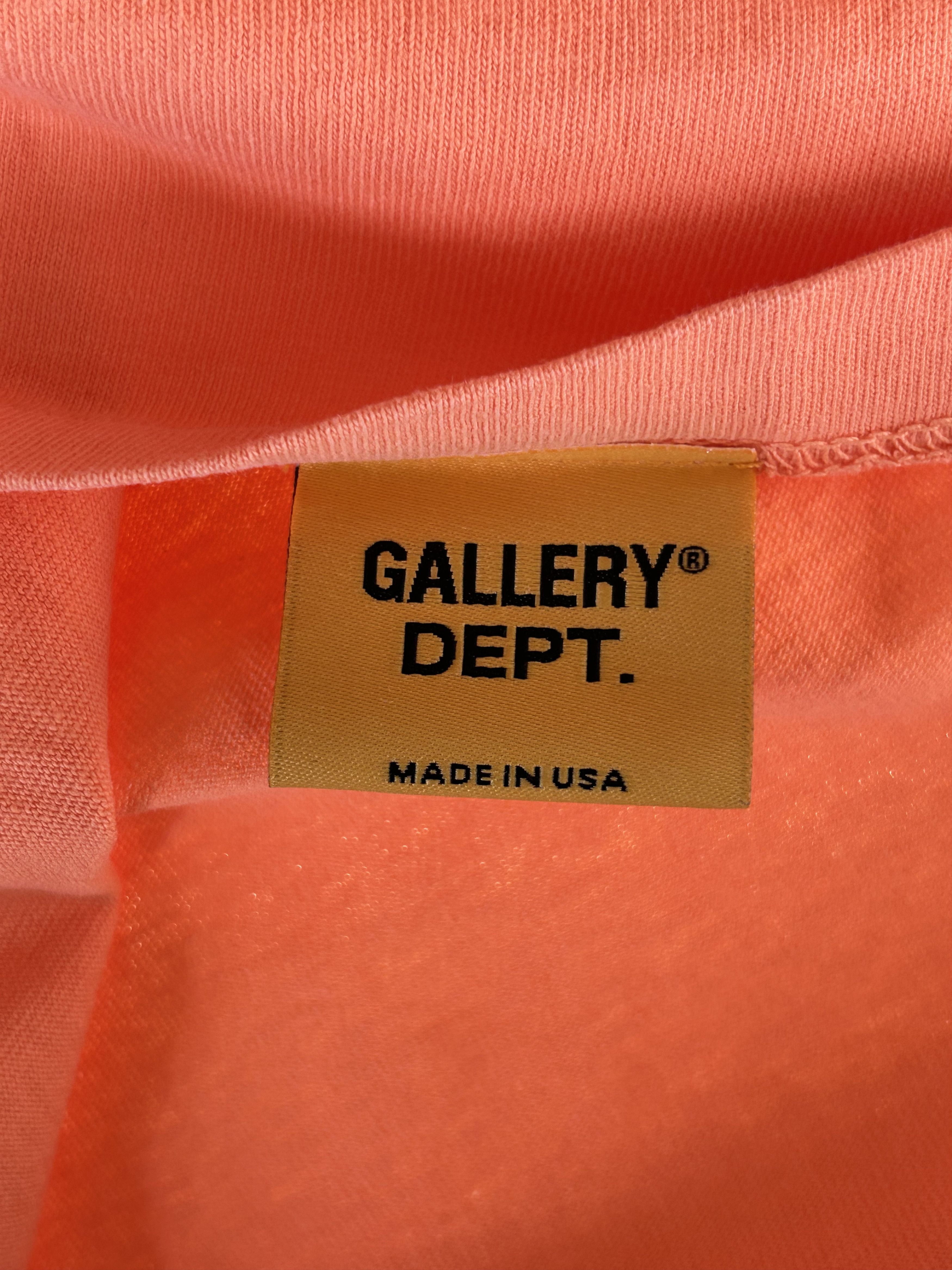 Gallery Dept. Orange & Black French Collector Longsleeve T-Shirt Size US XXL / EU 58 / 5 - 4 Thumbnail