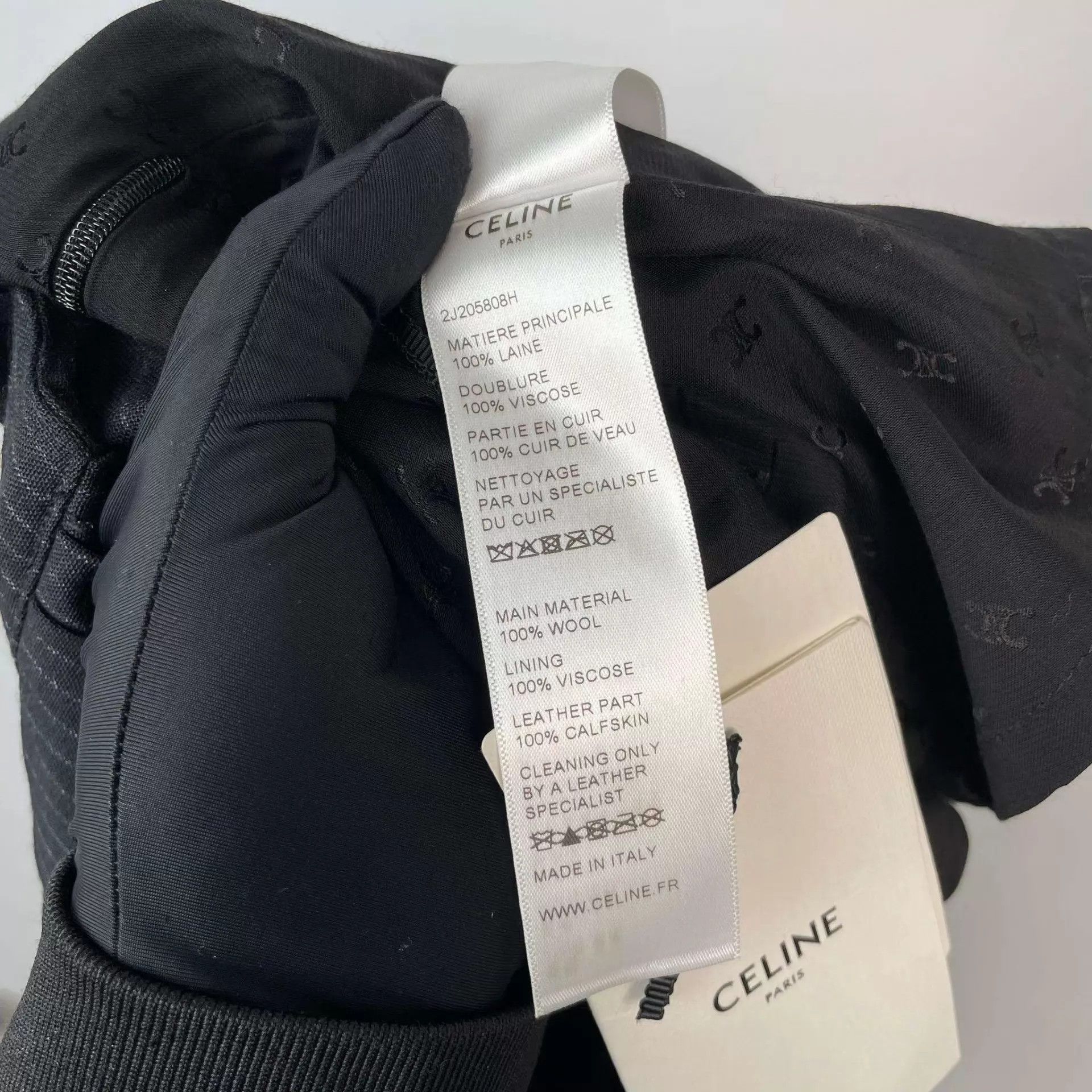 Celine Celine Pleated Wool Mini Skirt Black Size 155 New With Tags Size 24" / US 00 / IT 34 - 8 Thumbnail