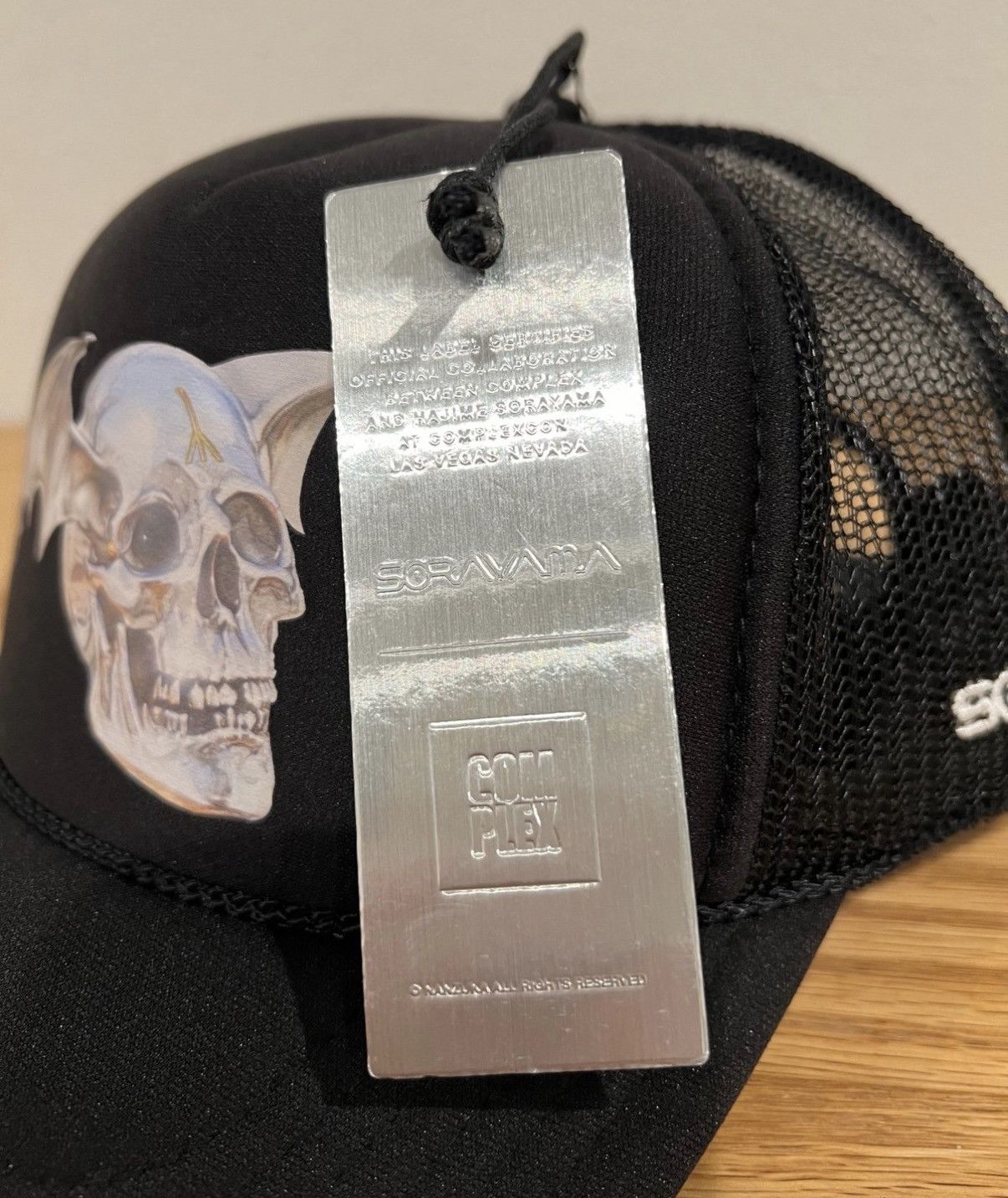 Club Sorayama COMPLEX x SORAYAMA Chrome Skull Hat Size ONE SIZE - 4 Thumbnail