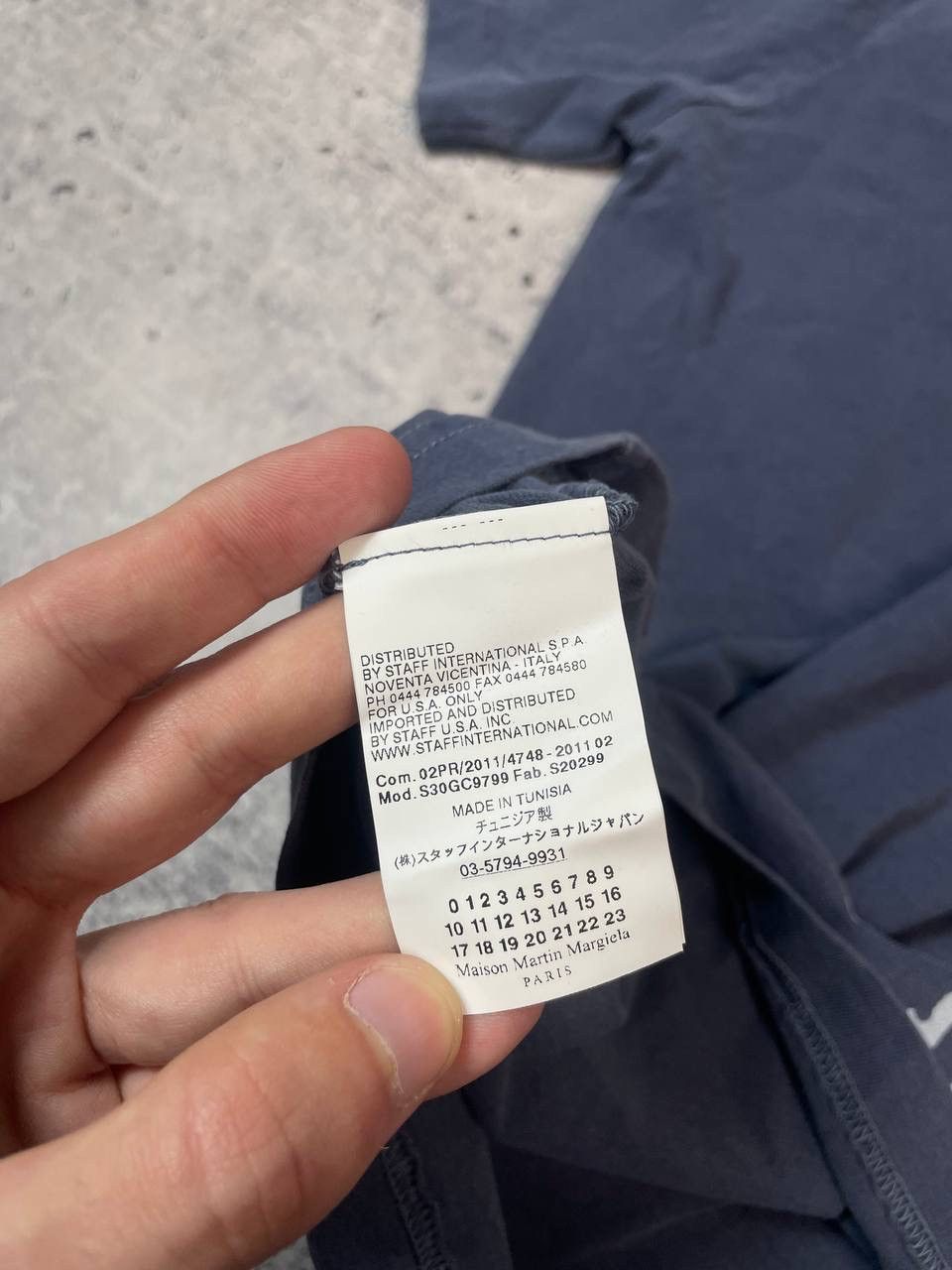 Maison Margiela New Maison Margiela V Neck Washed Tee T-Shirt Y2K Size US M / EU 48-50 / 2 - 8 Thumbnail