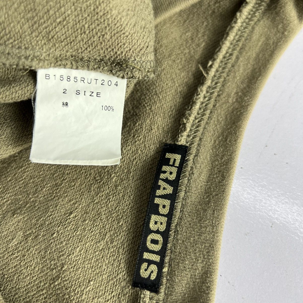 Issey Miyake Vintage Distressed Issey Miyake FRAPBOIS Crew Neck Size M / US 6-8 / IT 42-44 - 7 Thumbnail