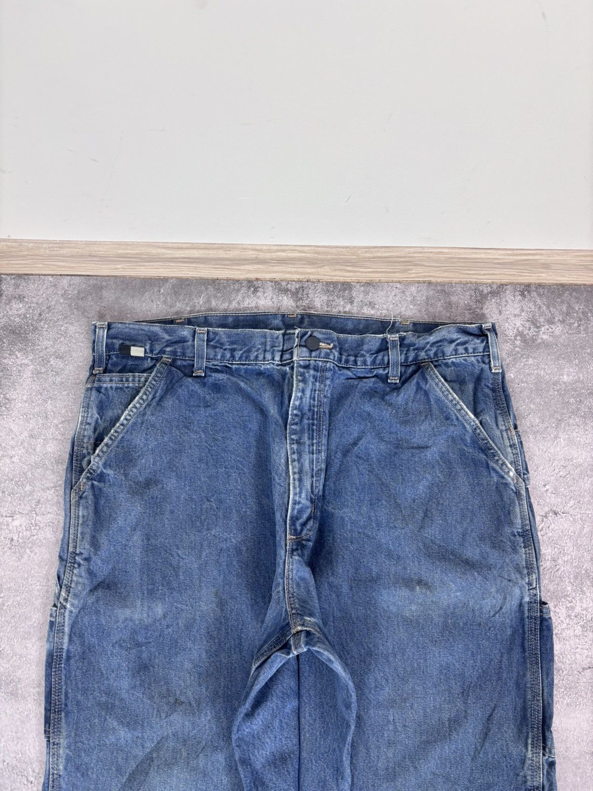 Carhartt Carhartt FR Flame Resistant Men’s Denim Jeans Size US 38 / EU 54 - 16 Thumbnail