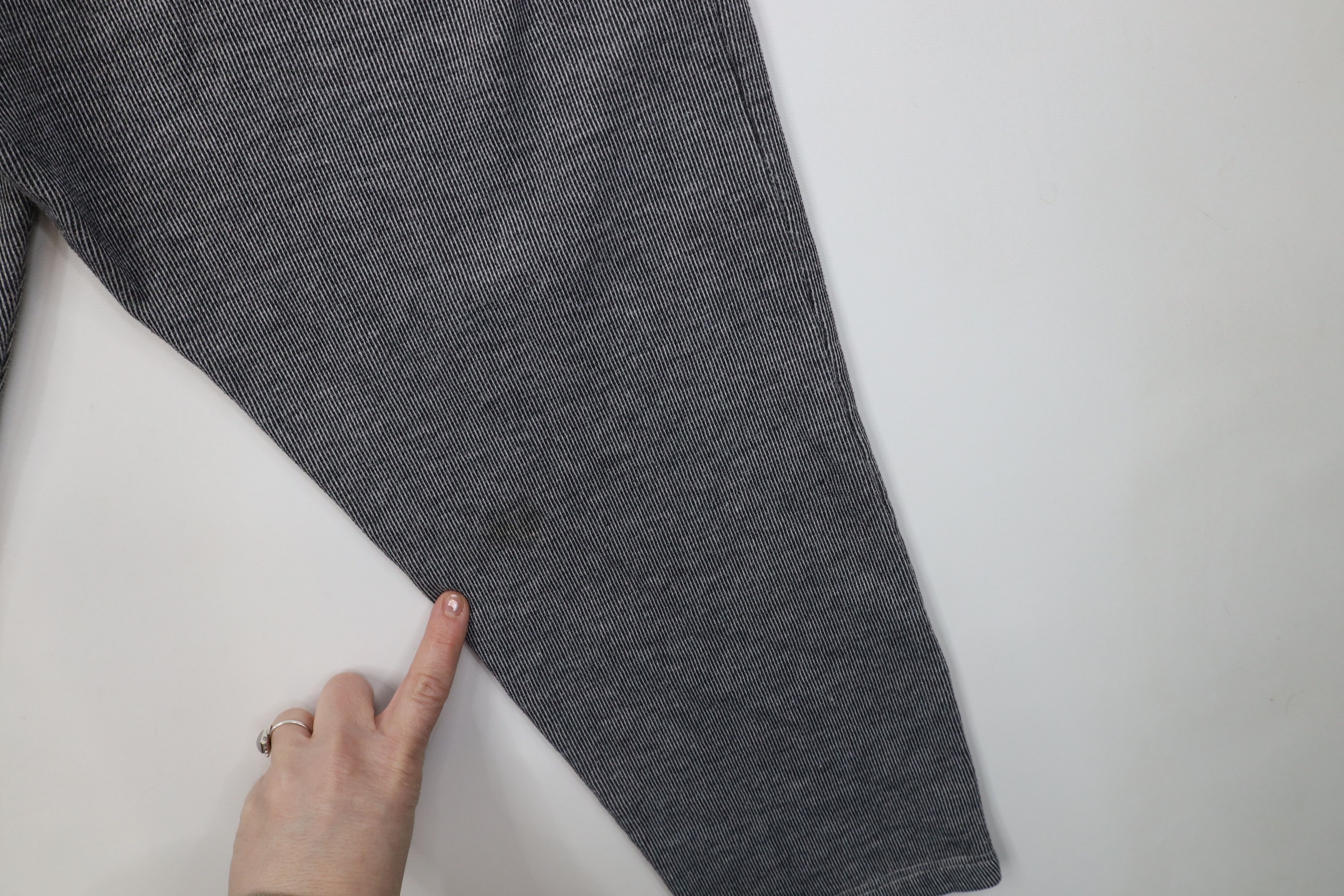 Vintage Vintage 90s Streetwear Striped Triblend Sweatpants Pants Size 27" / US 4 / IT 40 - 8 Thumbnail