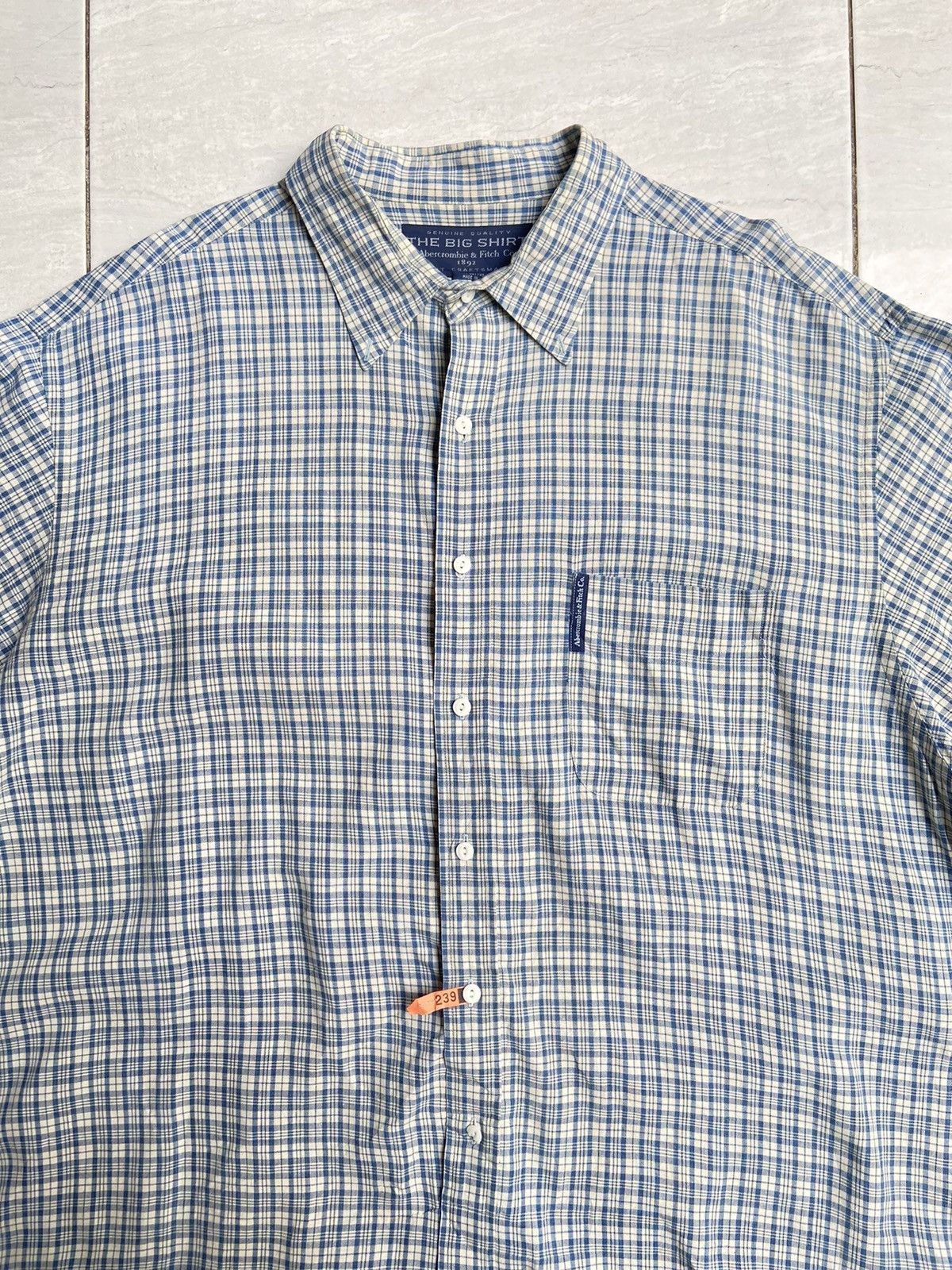 Abercrombie & Fitch ABERCROMBIE & FITCH CO Plaid Shirt Size US XXL / EU 58 / 5 - 3 Thumbnail