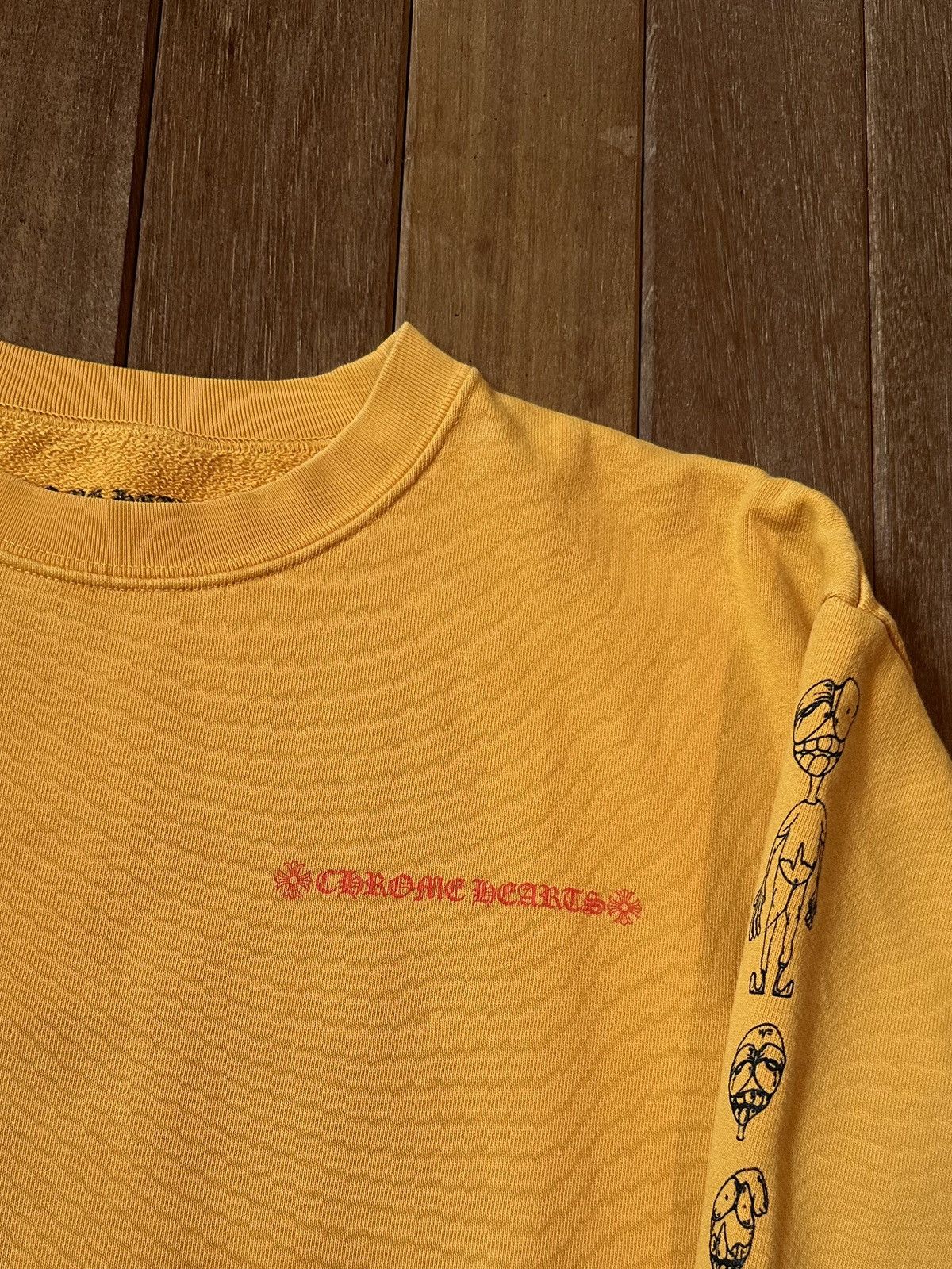Chrome Hearts Chrome Hearts Matty Call Me Crew Sweatshirt (XS) Size US XS / EU 42 / 0 - 5 Thumbnail