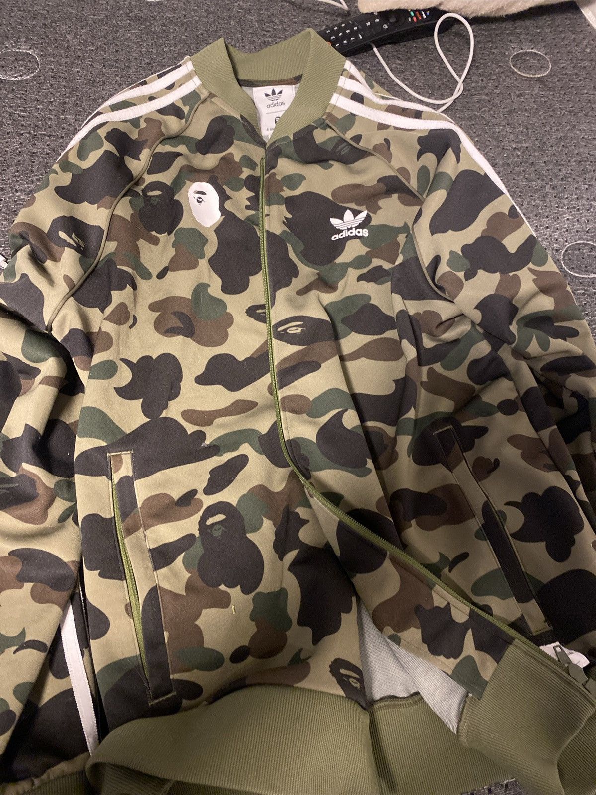 Adidas × Bape Bape x Adidas Adicolor Track Jacket | Grailed