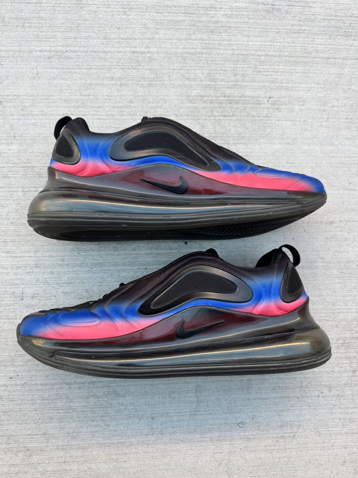 NIKE AIR MAX 270 BLACK FLASH CRIMSON RACER BLUE SIZE 11.5
