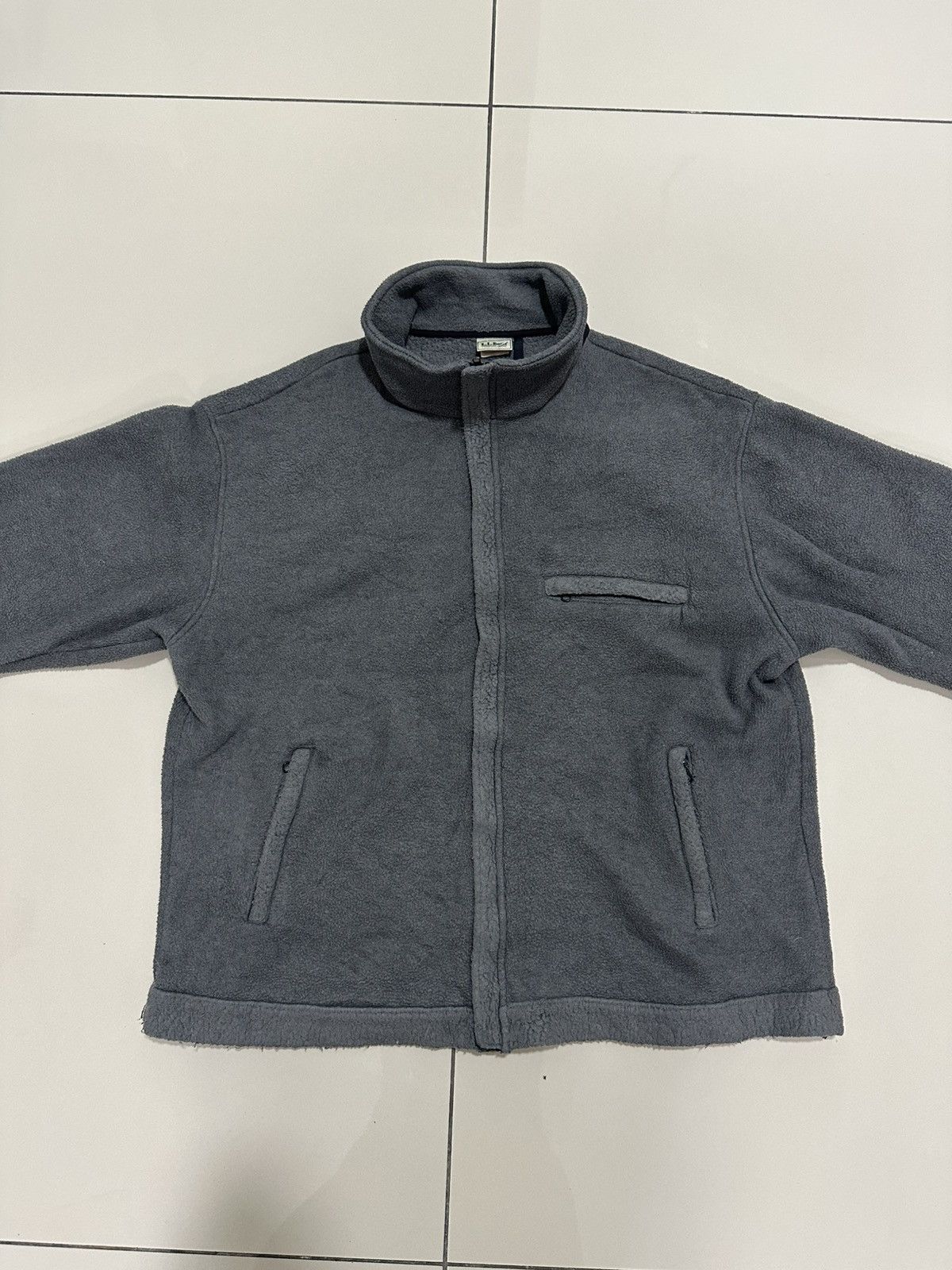 L.L. Bean Vintage 80’s L.L. Bean Zipper Sweater Fleece made in USA Size US L / EU 52-54 / 3 - 6 Thumbnail