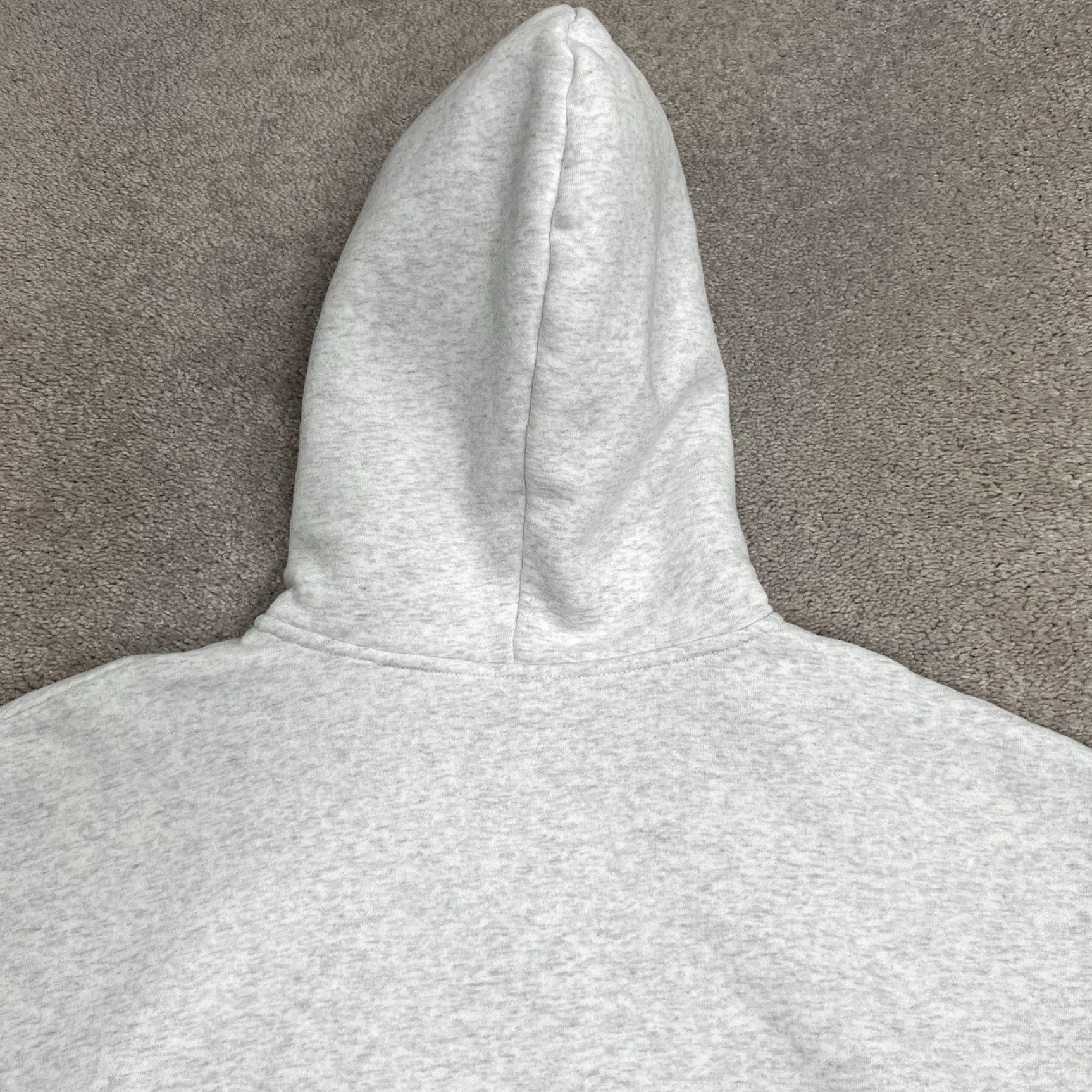 Vintage VINTAGE Comfrt Hoodie Unisex 2XL Light Gray Full Zip Heavyweight Oversized Sweatshirt Size US XXL / EU 58 / 5 - 7 Thumbnail
