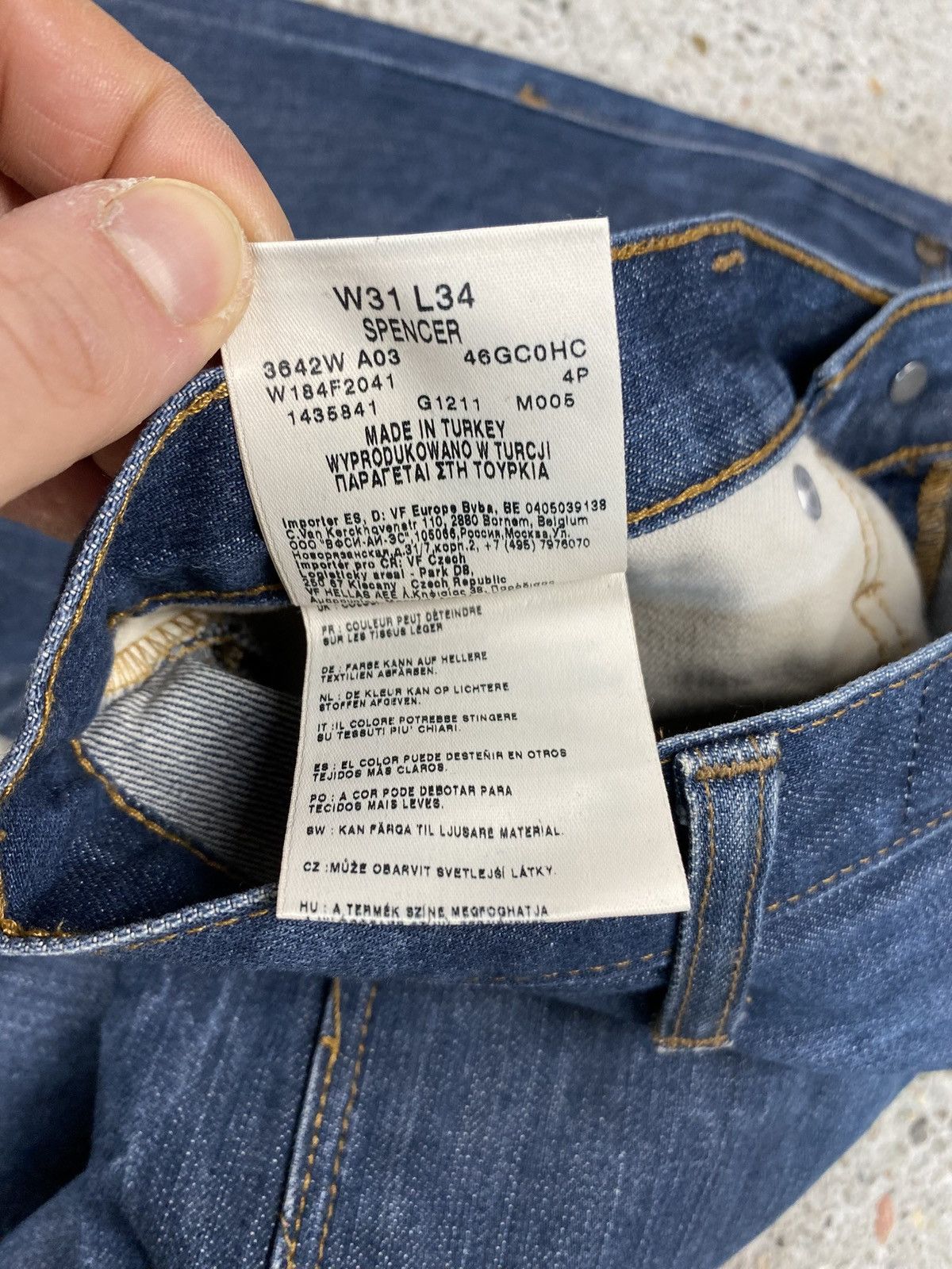 Wrangler Wrangler raw selvedge denim jeans japan shuttle loom Size US 31 - 8 Thumbnail