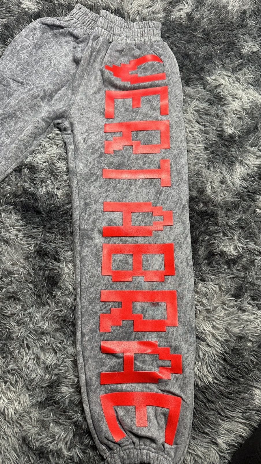 Vertabrae Vertabrae C-1 Sweatpants Black Marble - MEDIUM Size US 30 / EU 46 - 2 Thumbnail