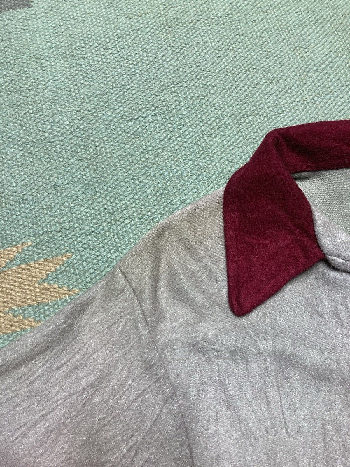 Vintage Vintage 70s polo shirt soft velour striped gaucho styl small Size US S / EU 44-46 / 1 - 9 Thumbnail