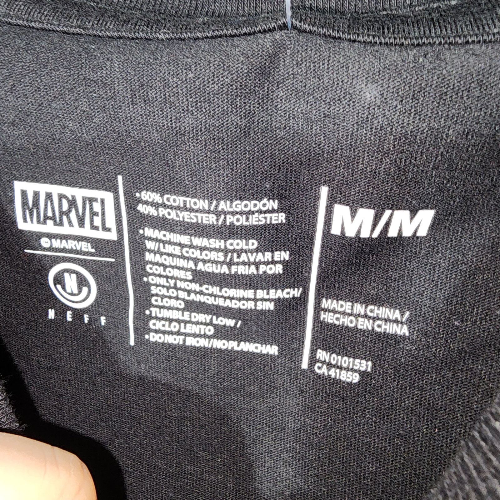 Marvel Comics Marvel hero's shirt men's medium shirt NWT Size US M / EU 48-50 / 2 - 4 Thumbnail