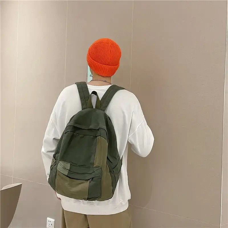 Japanese Brand Green Backpack Size ONE SIZE - 1 Thumbnail