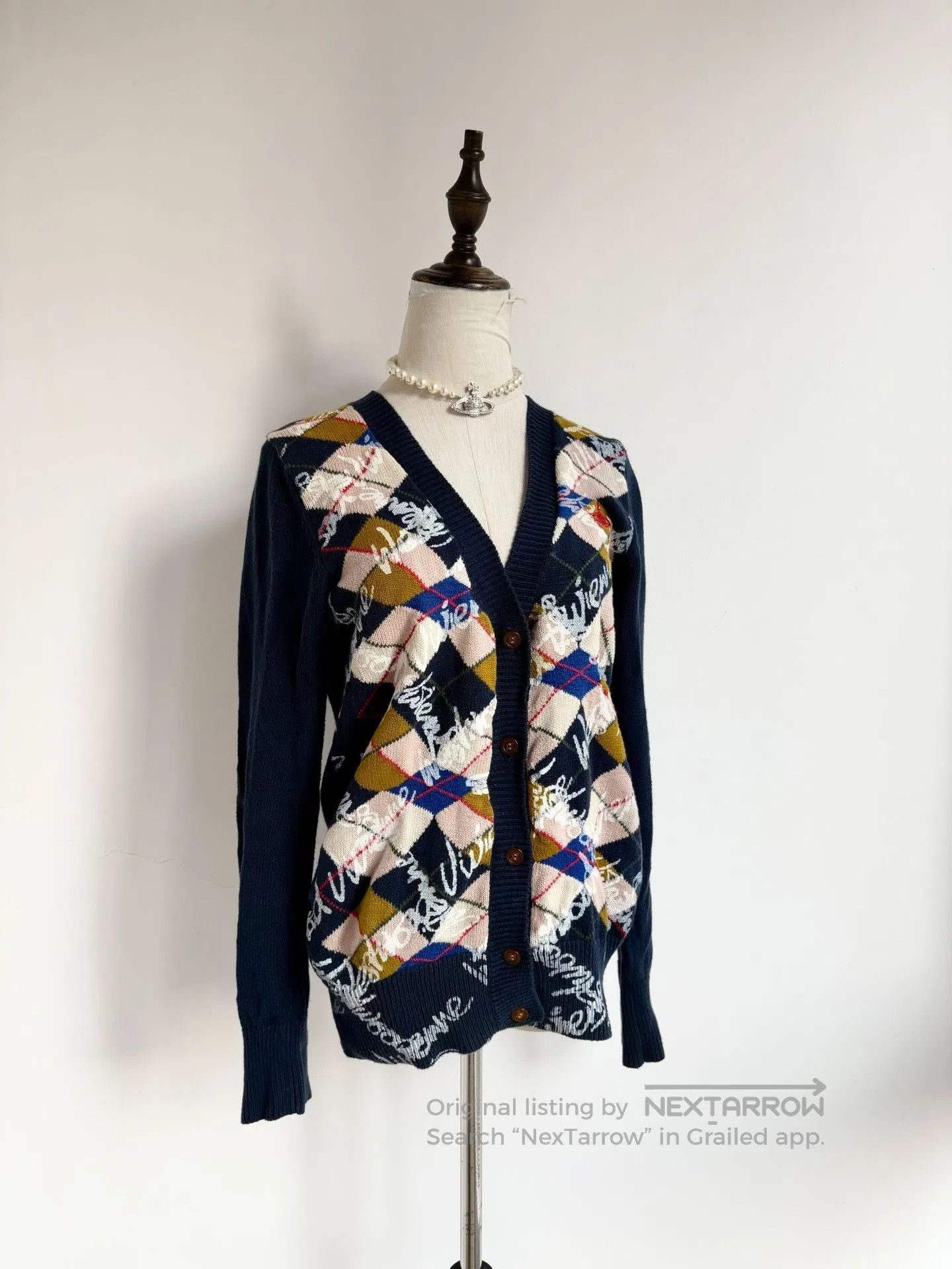 Vivienne Westwood Vivienne Westwood Saturn Knit Cardigan. Size M / US 6-8 / IT 42-44 - 1 Thumbnail