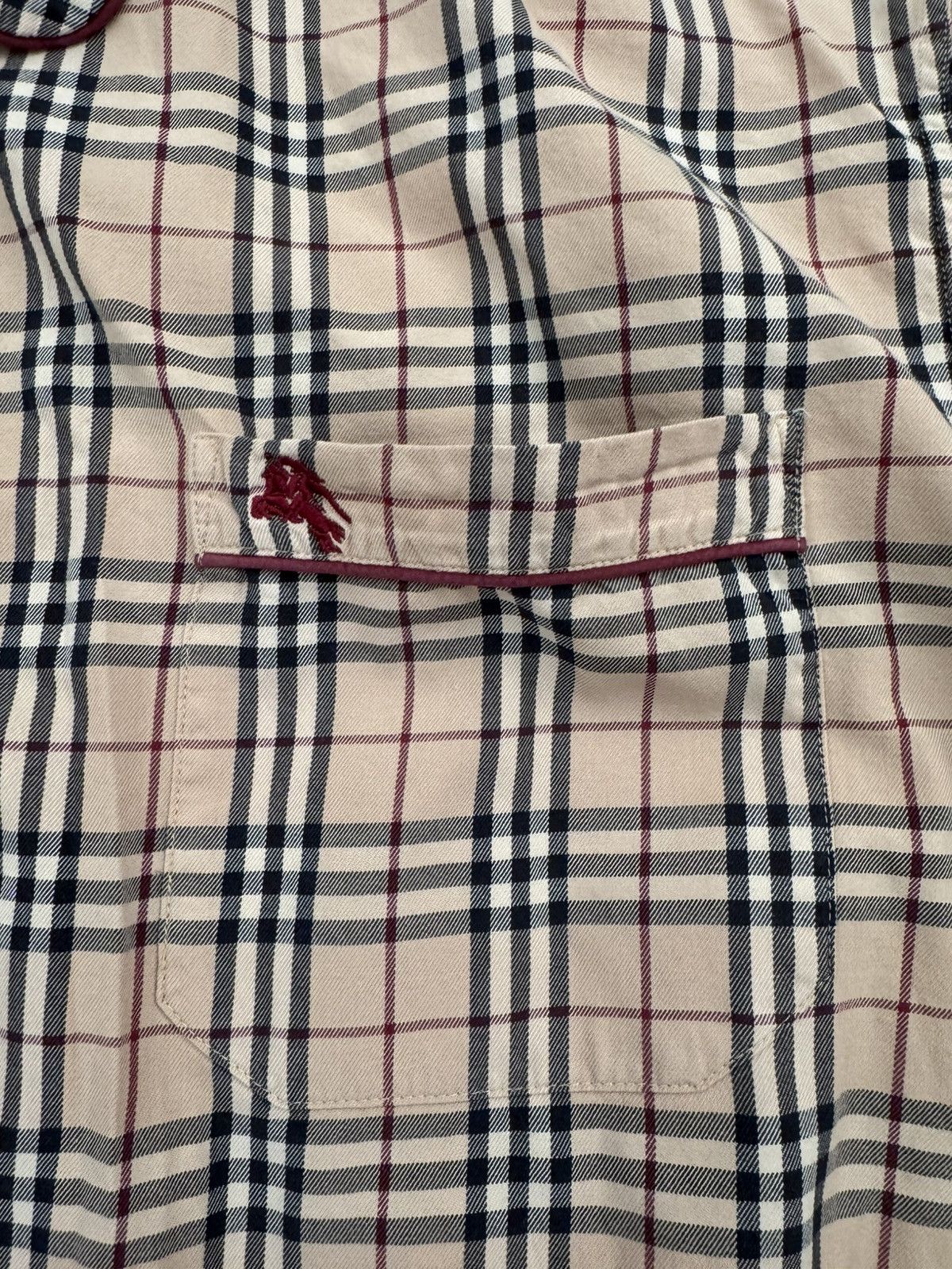 Burberry Burberry London Nova Check Pattern Pajamas Button-Up Men’s M Size US M / EU 48-50 / 2 - 5 Thumbnail