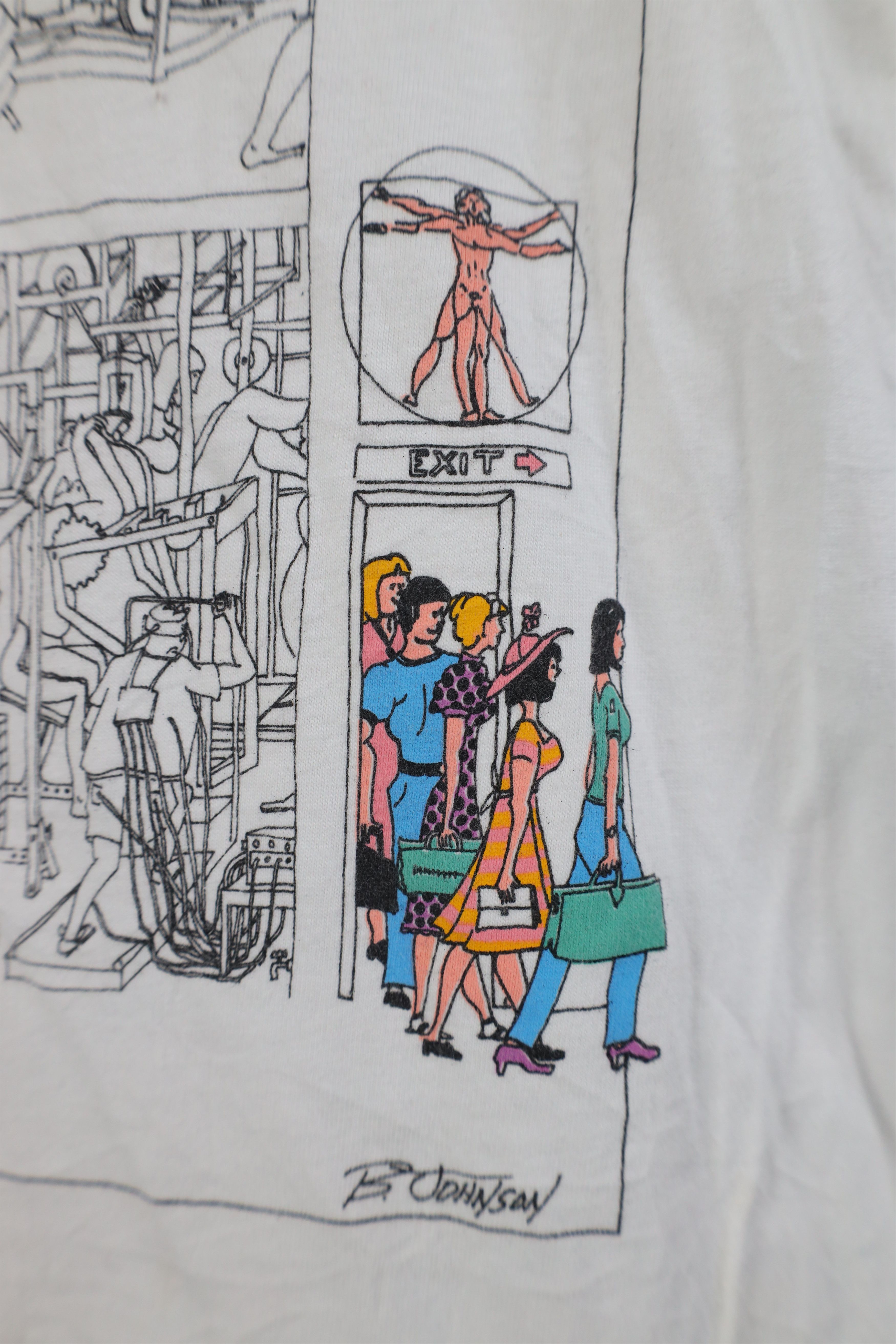 Vintage Vintage 90s Streetwear Comic Gym The Gladiators T-Shirt USA Size L / US 10 / IT 46 - 10 Thumbnail