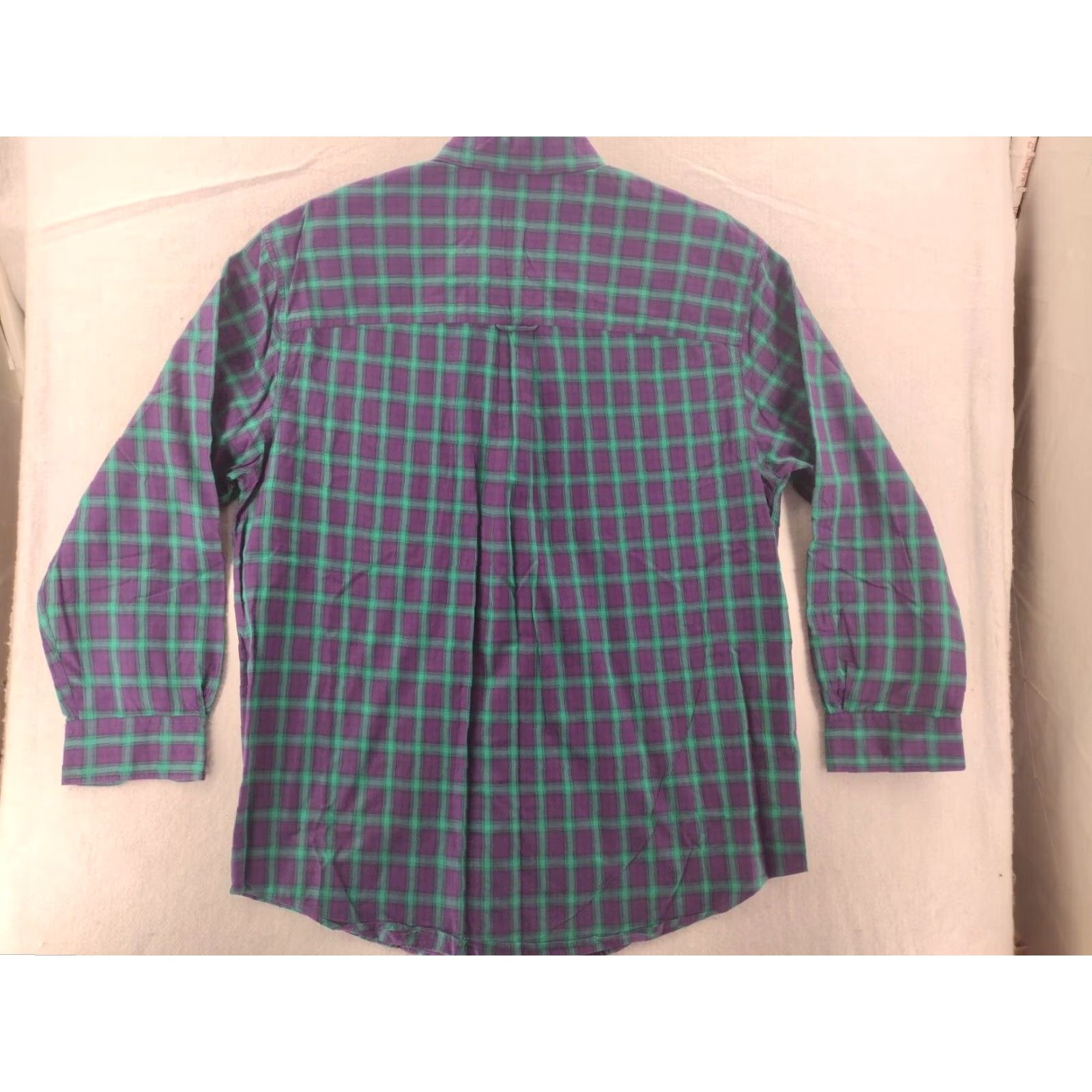 Chaps VINTAGE Chaps Shirt Mens Large Purple Green Plaid Long Sleeve Button-Up Size US L / EU 52-54 / 3 - 7 Thumbnail