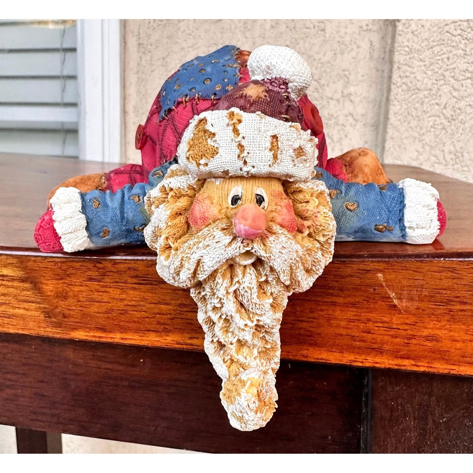 Art Retro Santa Stocking Hanger Christmas Collection Cottage Pat Grailed