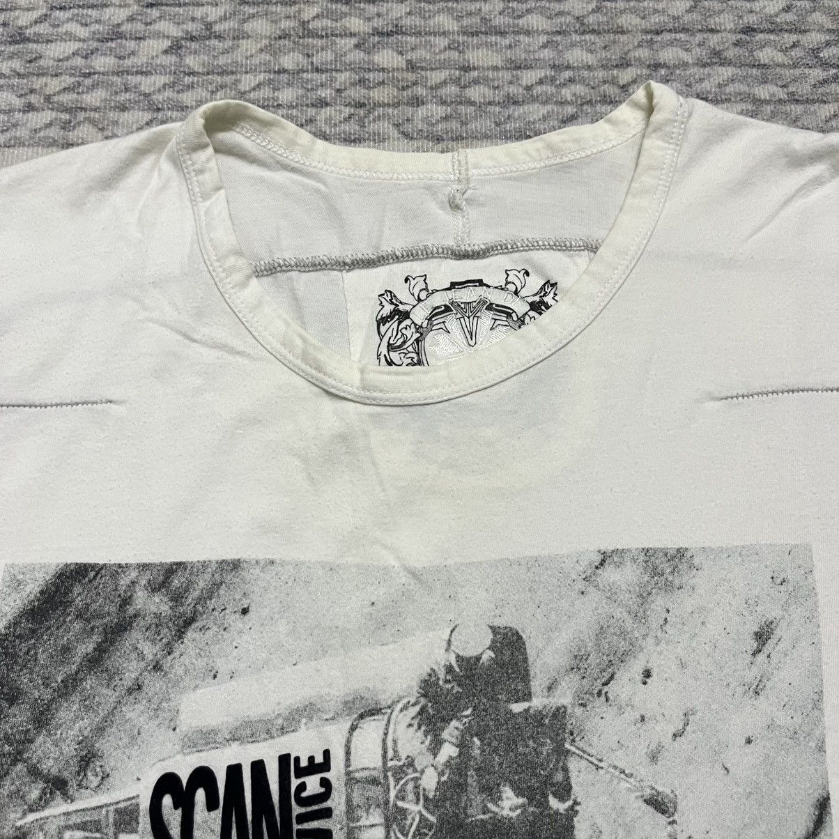 Marithe + Francois Girbaud Rare Vintage MFG ‘Scan Device Series’ Tees Size US S / EU 44-46 / 1 - 4 Thumbnail