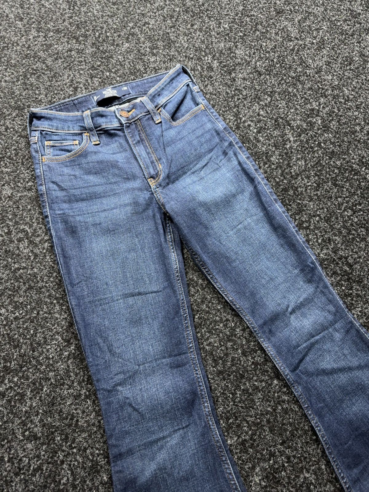 Hollister Hollister Avant Garde Ultra High Rise Flare Denim Jeans W25R Size 25" / US 0 / IT 36 - 6 Thumbnail