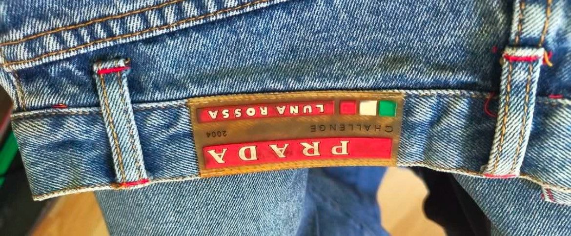 Prada Authentic Prada Luna Rossa Challenge Denim Jeans Size US 30 / EU 46 - 3 Thumbnail