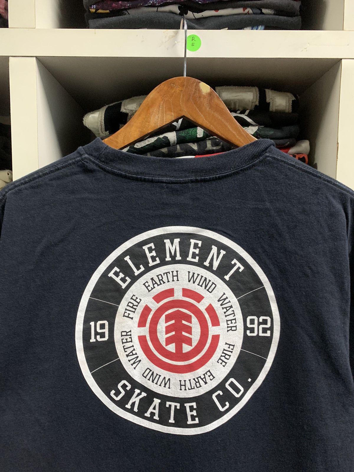 Element Vintage Element big logo t-shirt Size US L / EU 52-54 / 3 - 10 Thumbnail