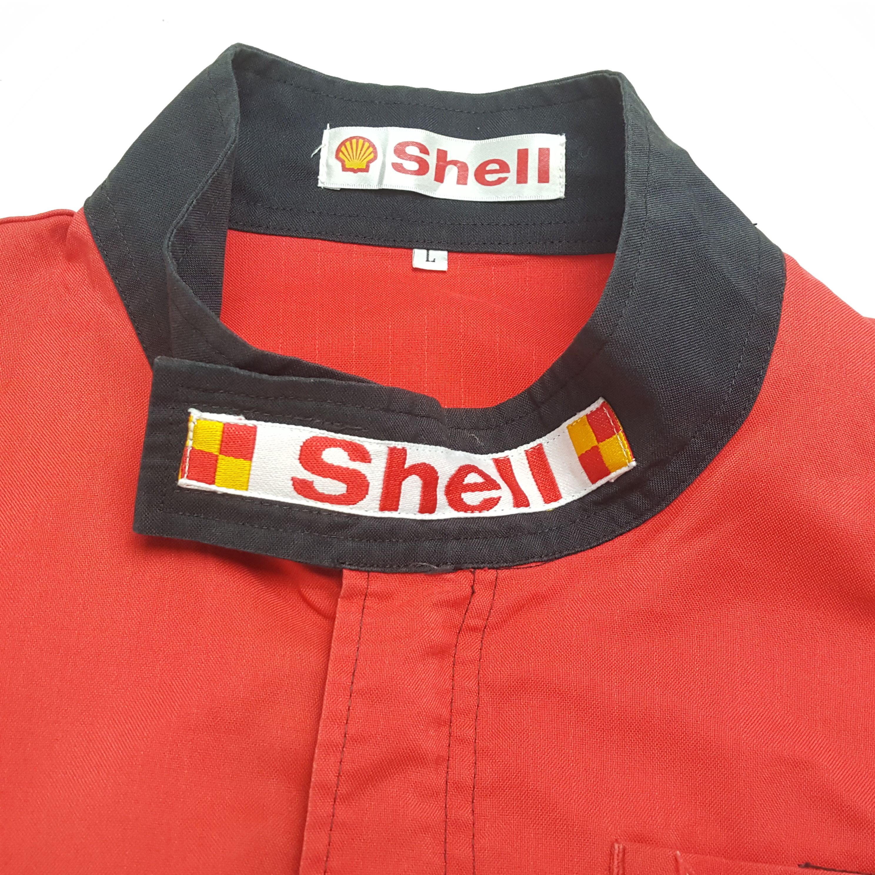 Ferrari × Vintage Vintage SHELL Ferrari Formula One Racing Coverall Jacket Size US M / EU 48-50 / 2 - 14 Thumbnail