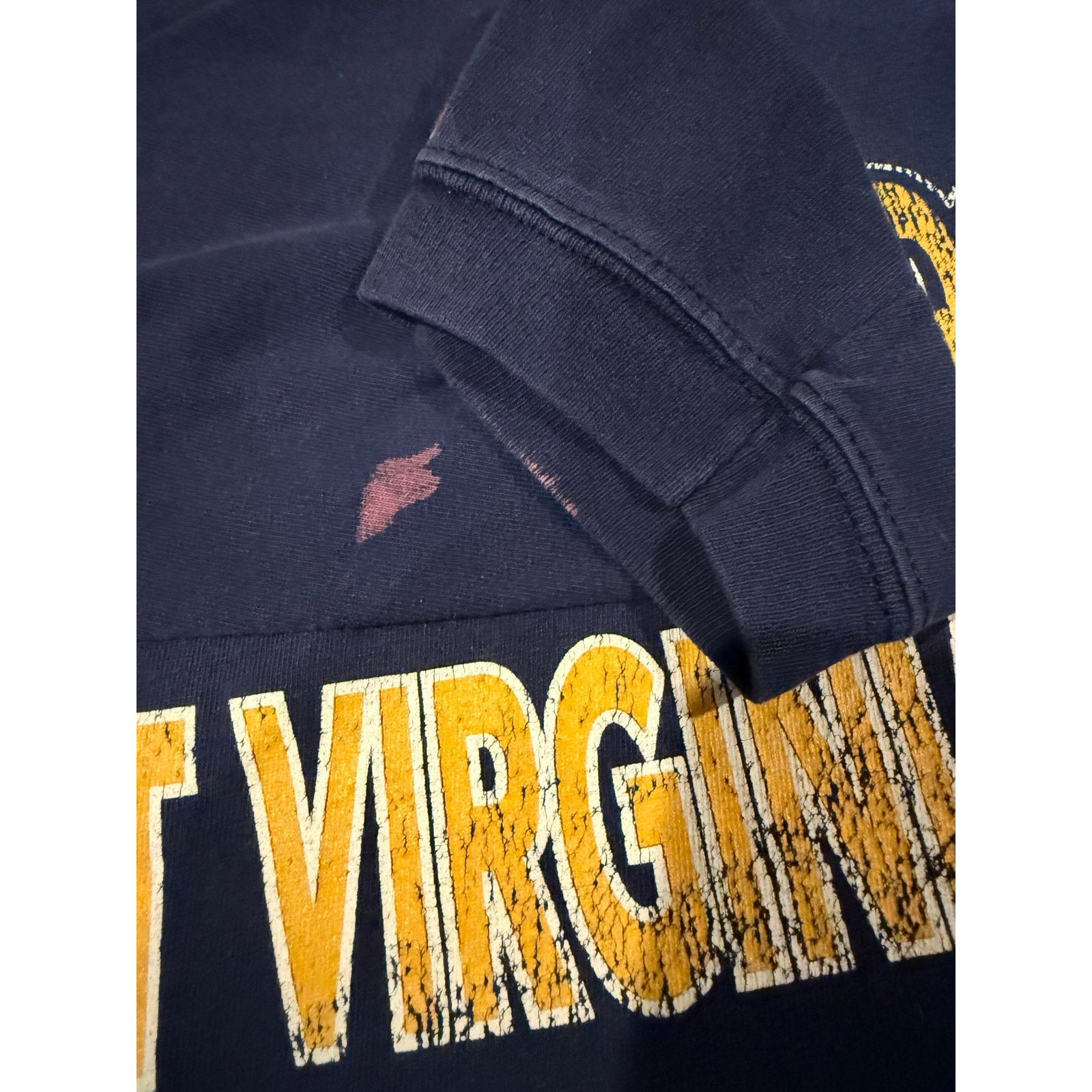 Pro Edge West Virginia mountaineers long sleeve Size US M / EU 48-50 / 2 - 6 Thumbnail