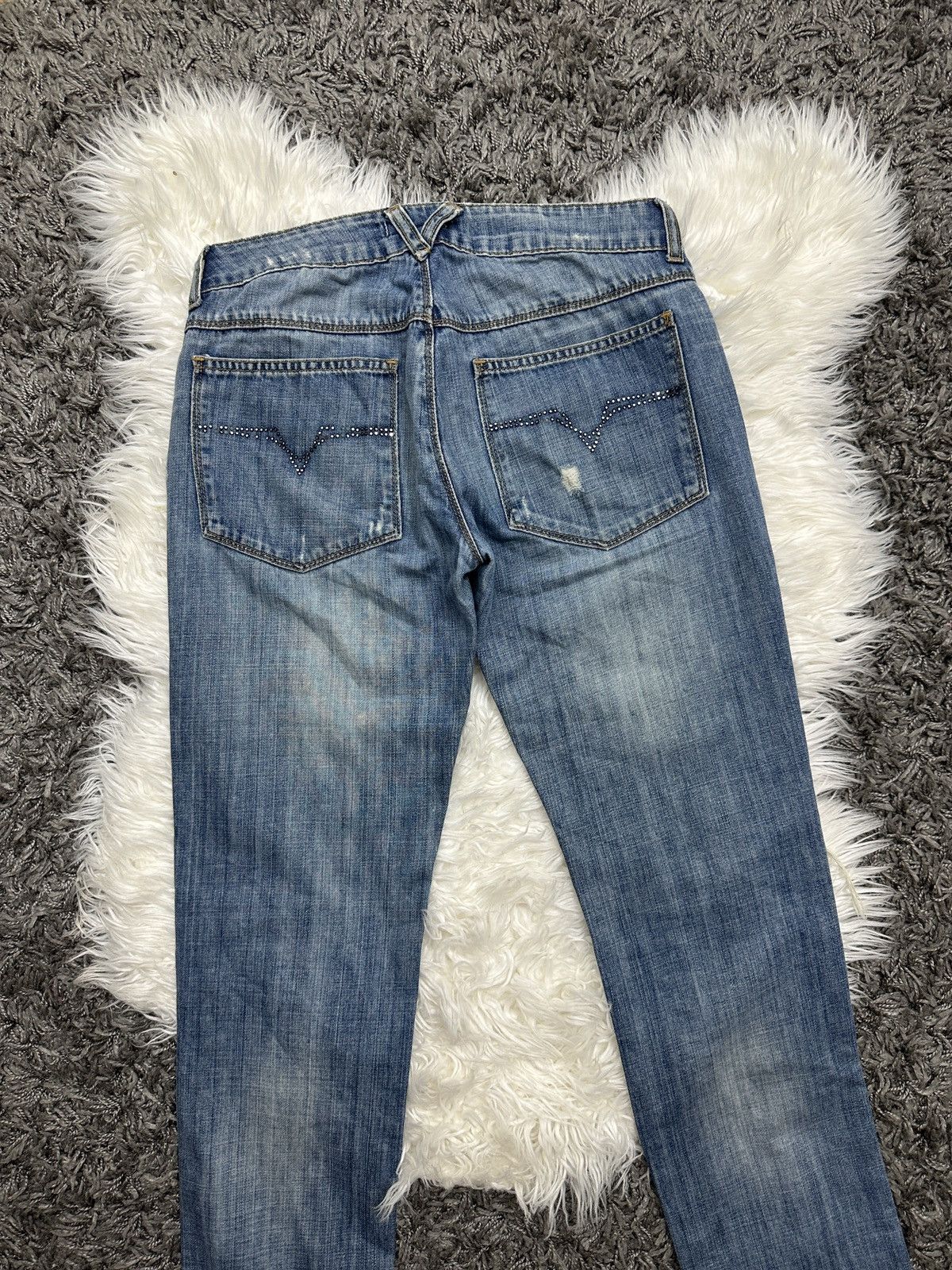 Versace Versace luxury vintage pants jeans Size 25" / US 0 / IT 36 - 13 Thumbnail