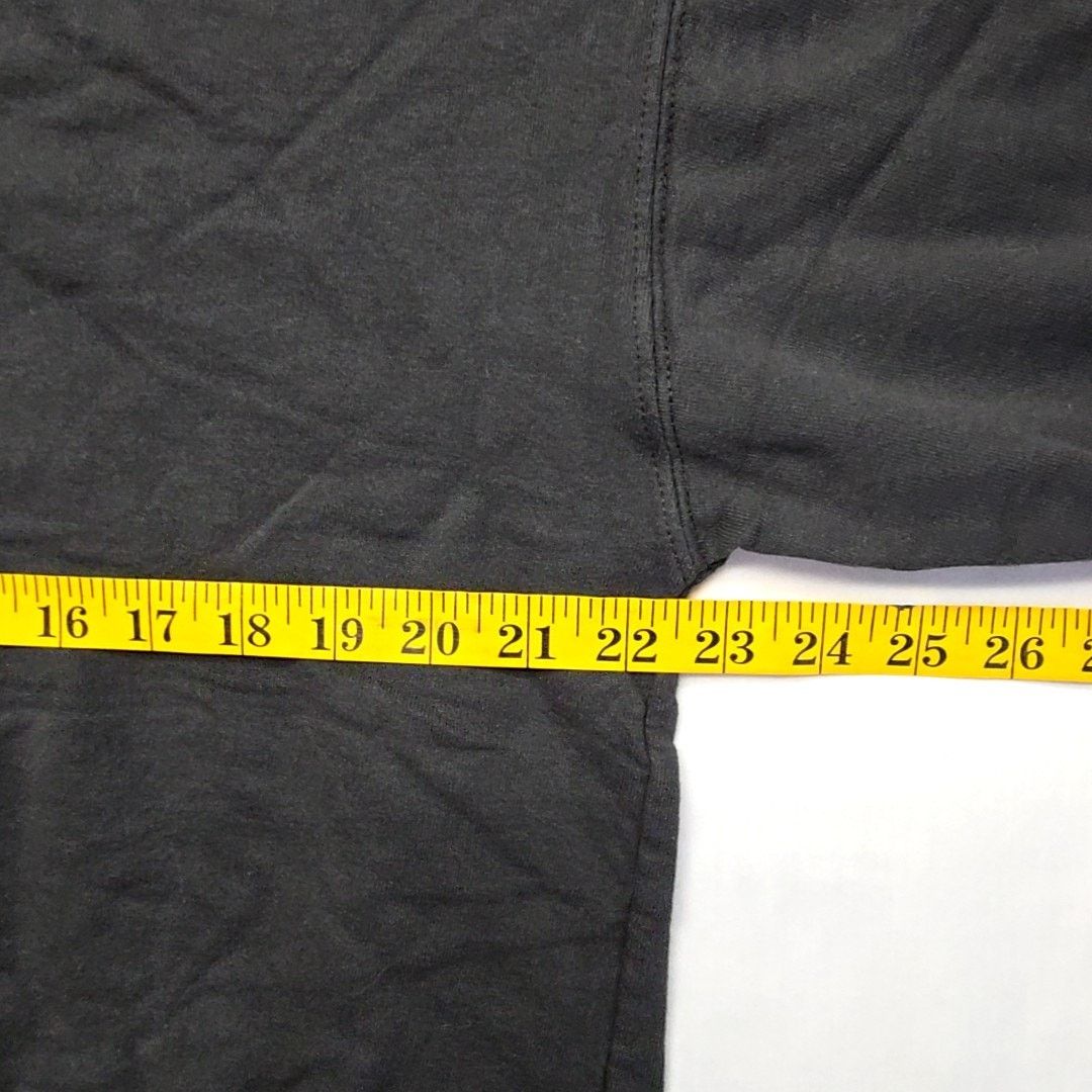 Vintage Vintage Steamboat Floral Sweatshirt Cropped Black Y2K Size ONE SIZE - 7 Thumbnail