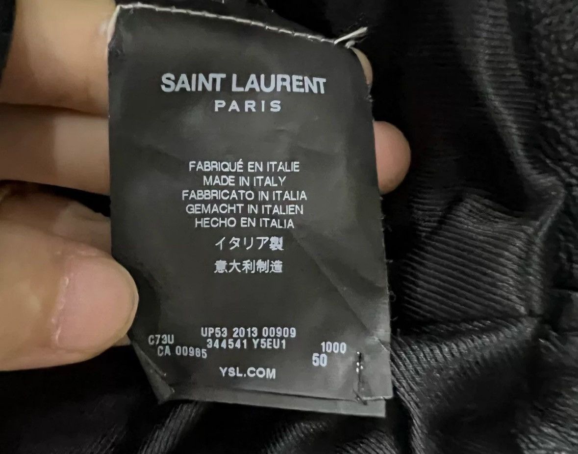 Saint Laurent Paris × Yves Saint Laurent Saint Laurent SLP Black Multi Zipper Jacket 2412-Nextarrow Size US L / EU 52-54 / 3 - 4 Thumbnail