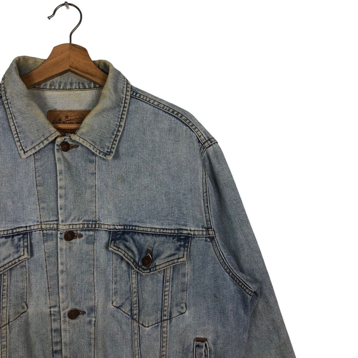 Japanese Brand 🔥90’s Trucker Denim Jacket Biker Gap Blue Jeans Japan Size US M / EU 48-50 / 2 - 6 Thumbnail