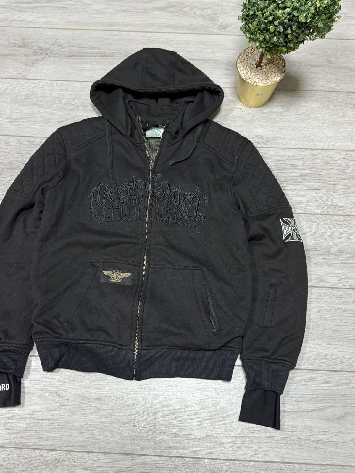 West Coast Choppers West Coast Choppers hoodie zip racing jacket big logo Size US L / EU 52-54 / 3 - 3 Thumbnail