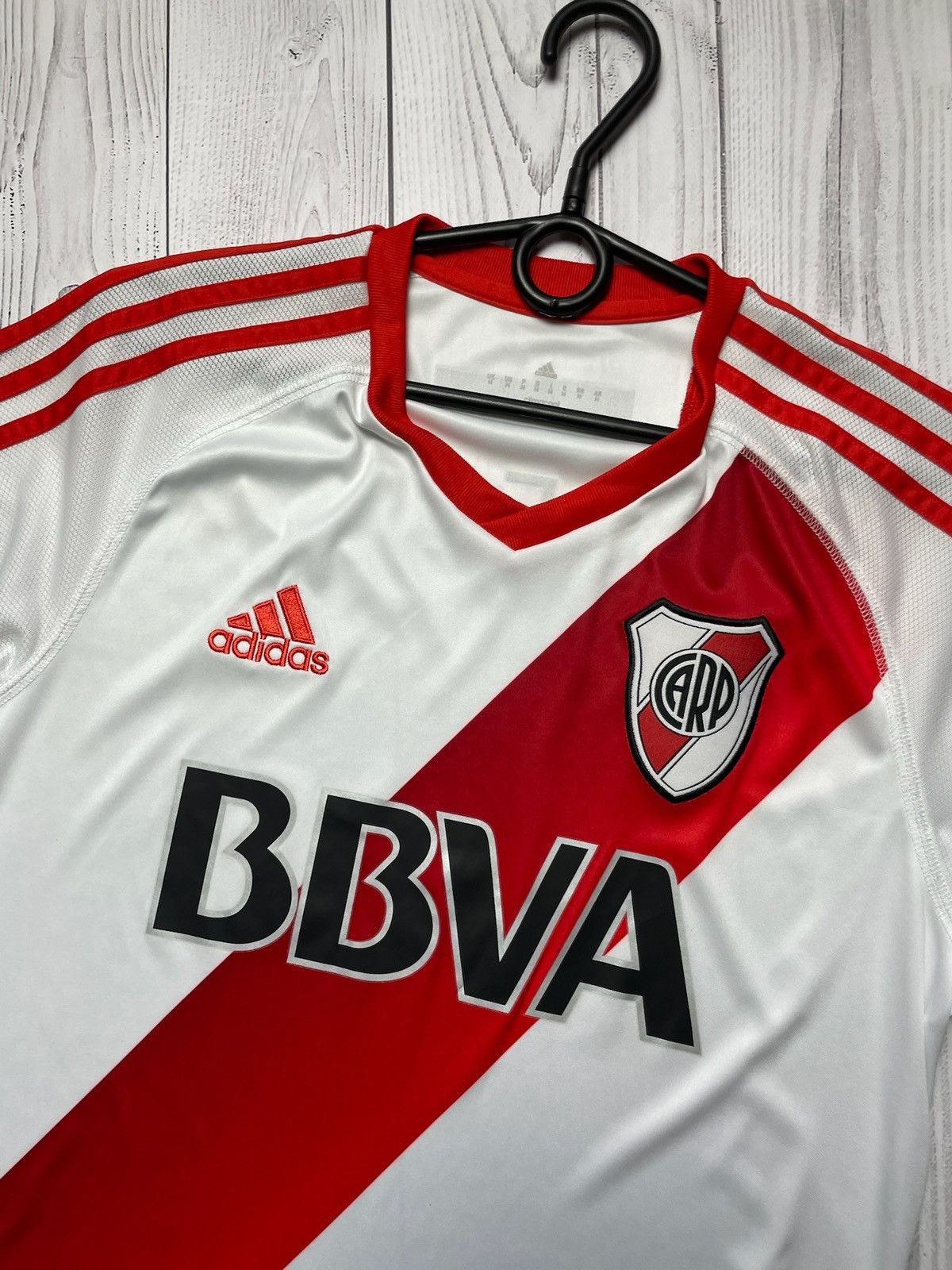 Adidas Vintage River Plate Atletico soccer jerseys adidas size M Size US M / EU 48-50 / 2 - 2 Thumbnail