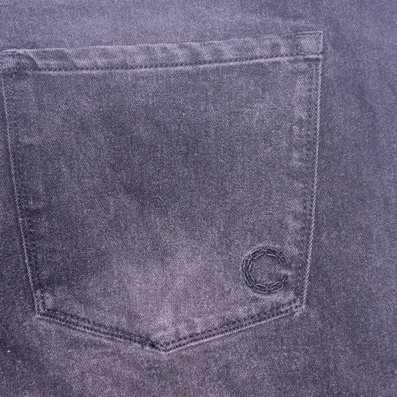 Crooks & Castles Straight Leg Baggy Embroidered Jeans Size US 42 / EU 58 - 3 Thumbnail