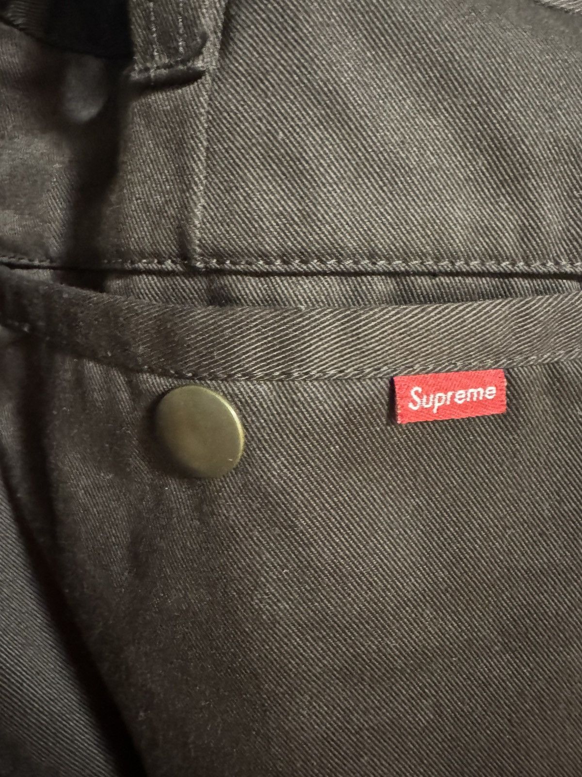 Supreme Supreme Work Pants (Brown) Size US 32 / EU 48 - 4 Thumbnail
