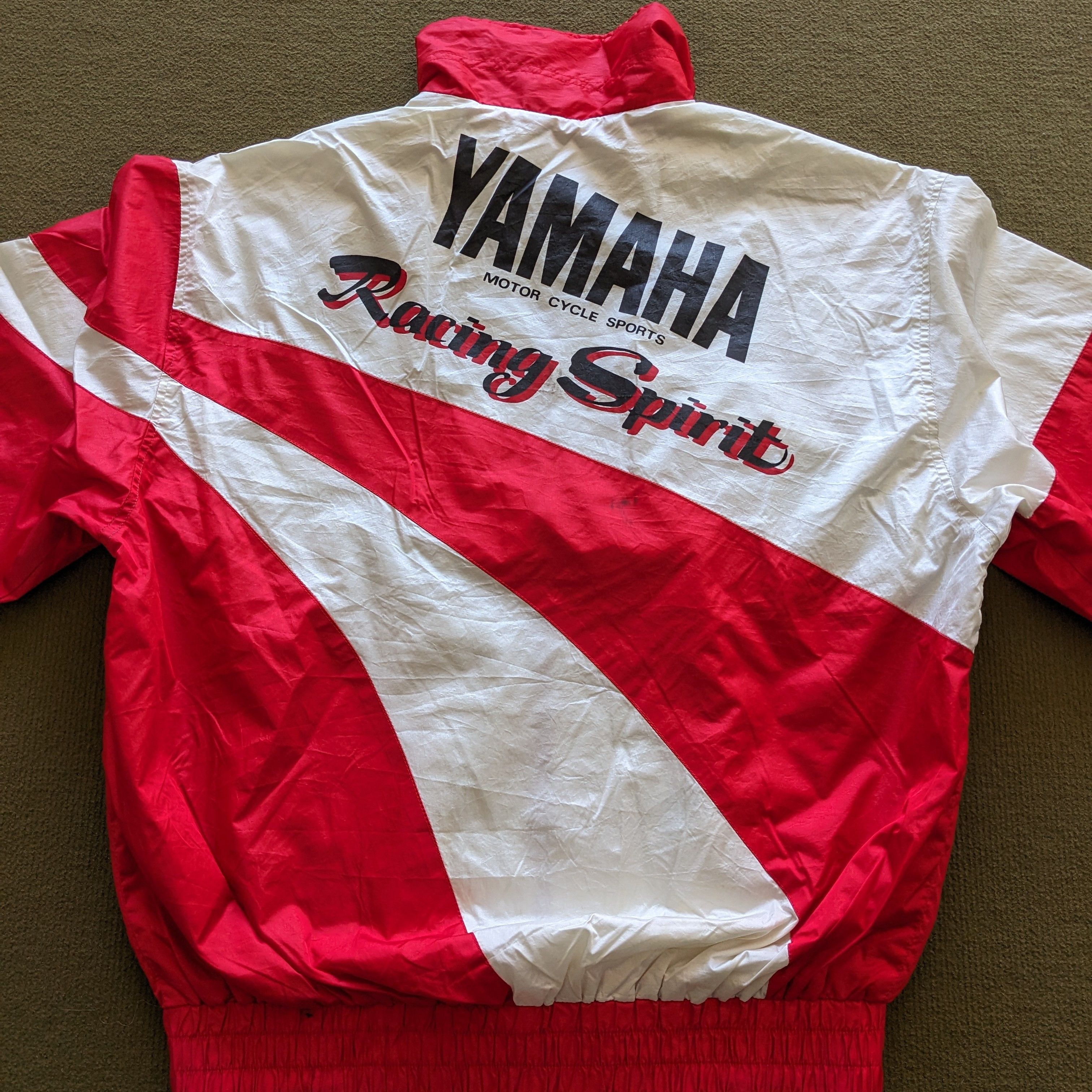 Yamaha Vintage YAMAHA Motorspors Racing Spirit Bomber Jacket Size US L / EU 52-54 / 3 - 3 Thumbnail