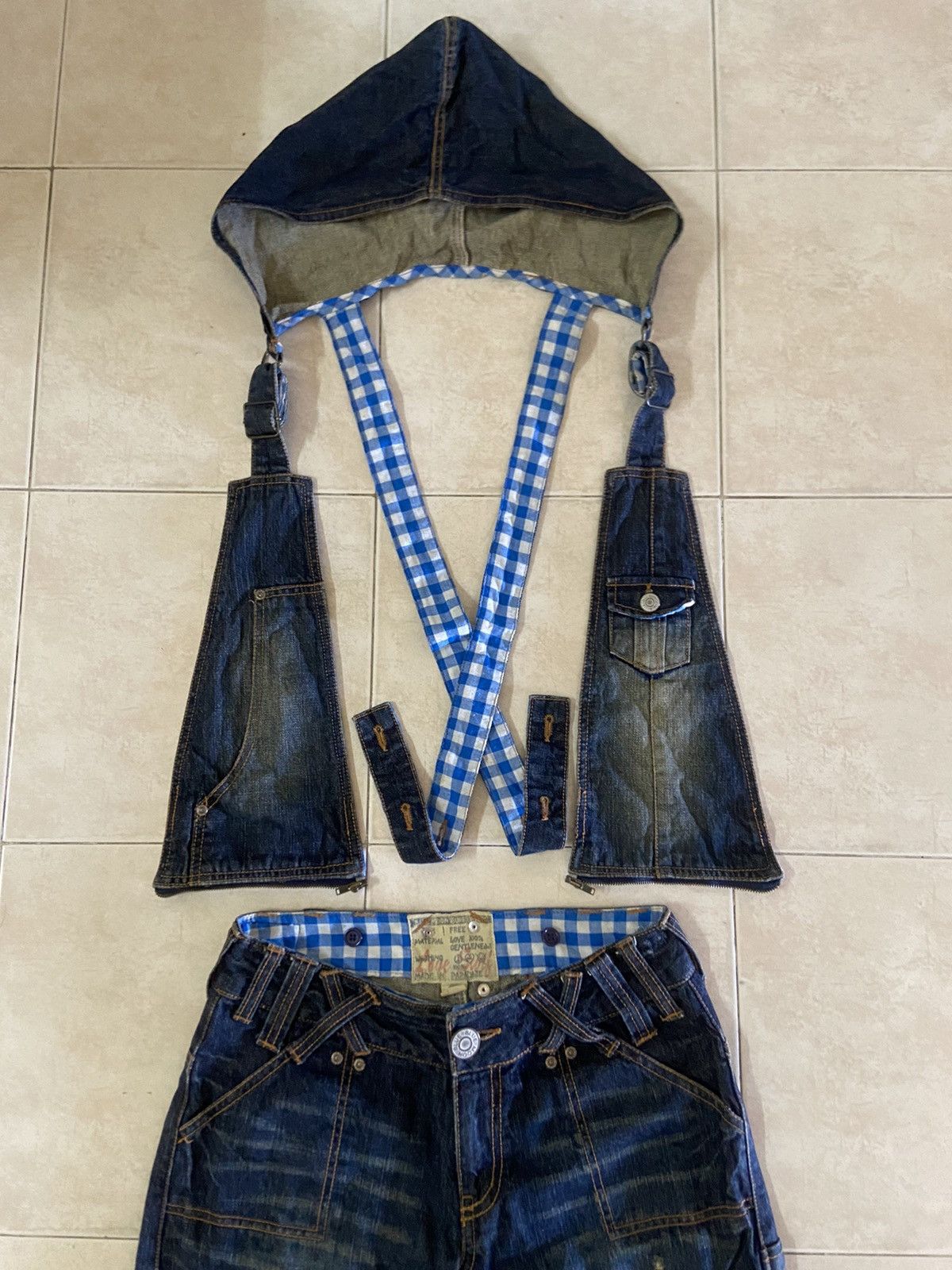 Hysteric Glamour Rare💥Blue Moon Flare Boot Cut Distressed Denim Pants Size US 30 / EU 46 - 16 Thumbnail