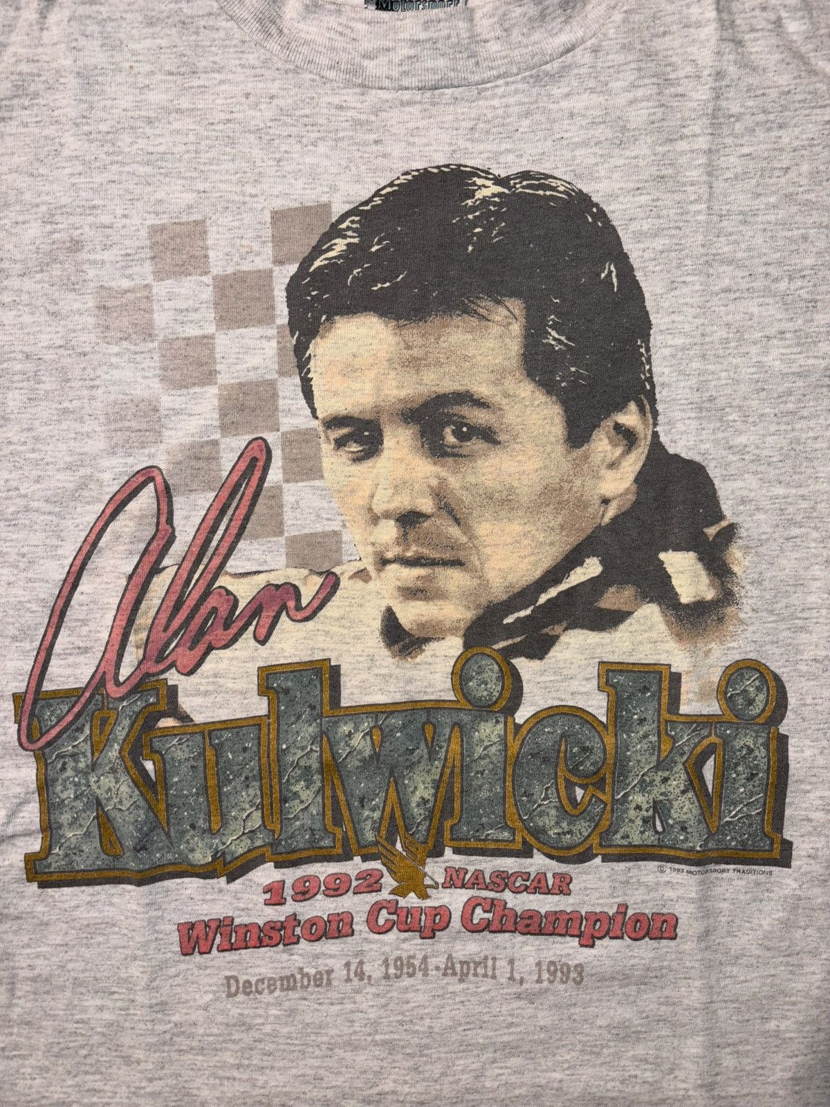 NASCAR Vtg Nascar 1992 Winston Cup Champion Alan Kulwicki Racing Size US M / EU 48-50 / 2 - 2 Thumbnail