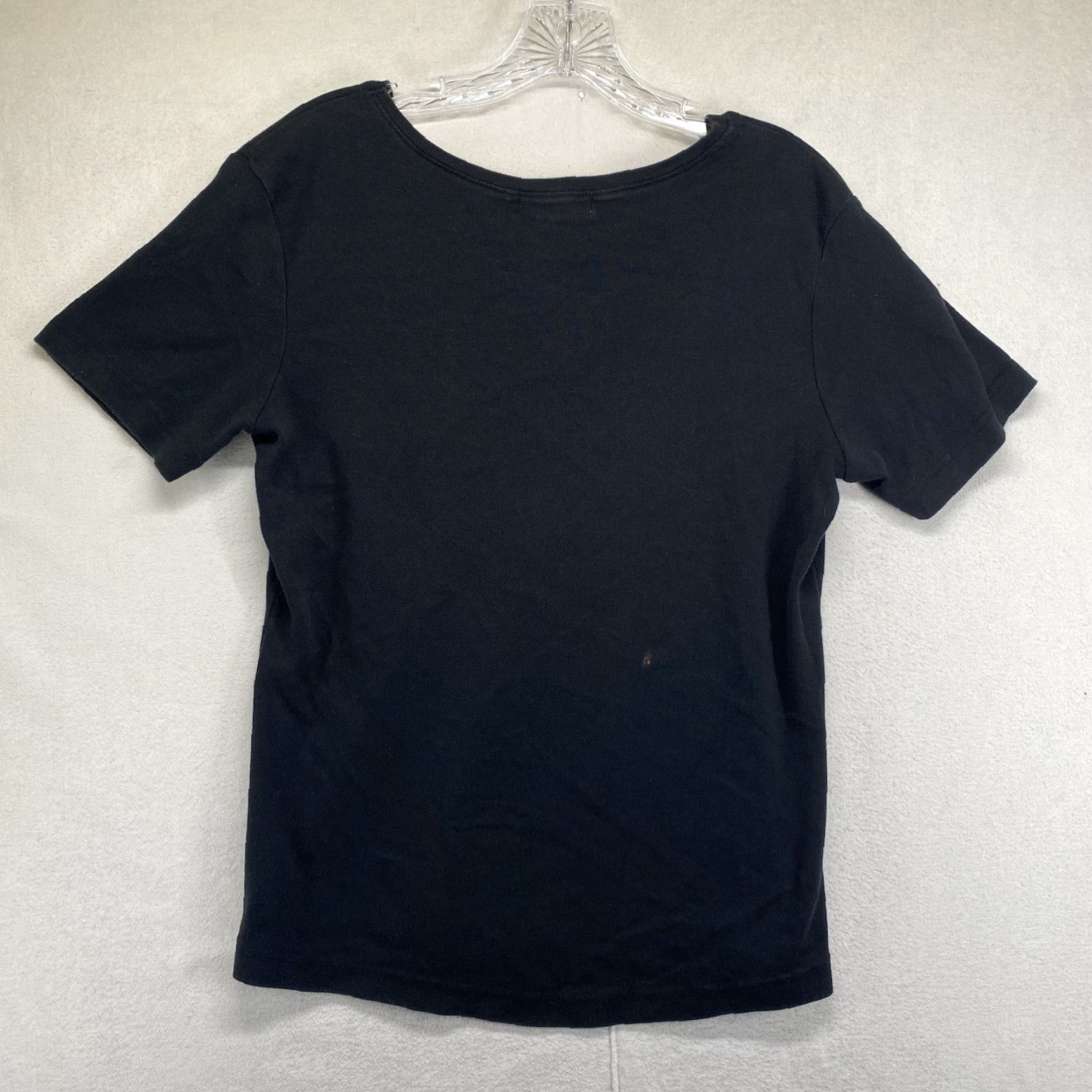 Eddie Bauer VINTAGE Eddie Bauer T-Shirt Men’s Medium Black Short Sleeve V-Neck Jersey Casual Classic Size US M / EU 48-50 / 2 - 2 Thumbnail