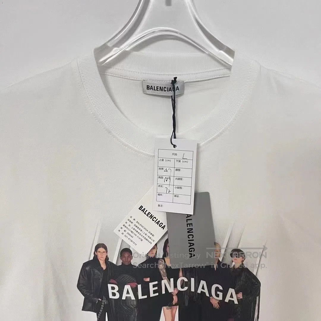 Balenciaga balenciaga short sleeve t. Size US L / EU 52-54 / 3 - 2 Thumbnail