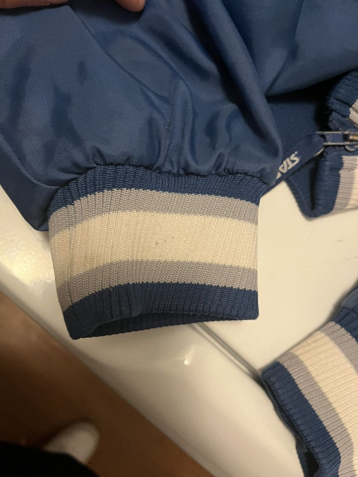 Starter STARTER x Dallas Cowboys 90's Vintage NFL Pullover Jacket, Size US L / EU 52-54 / 3 - 6 Thumbnail