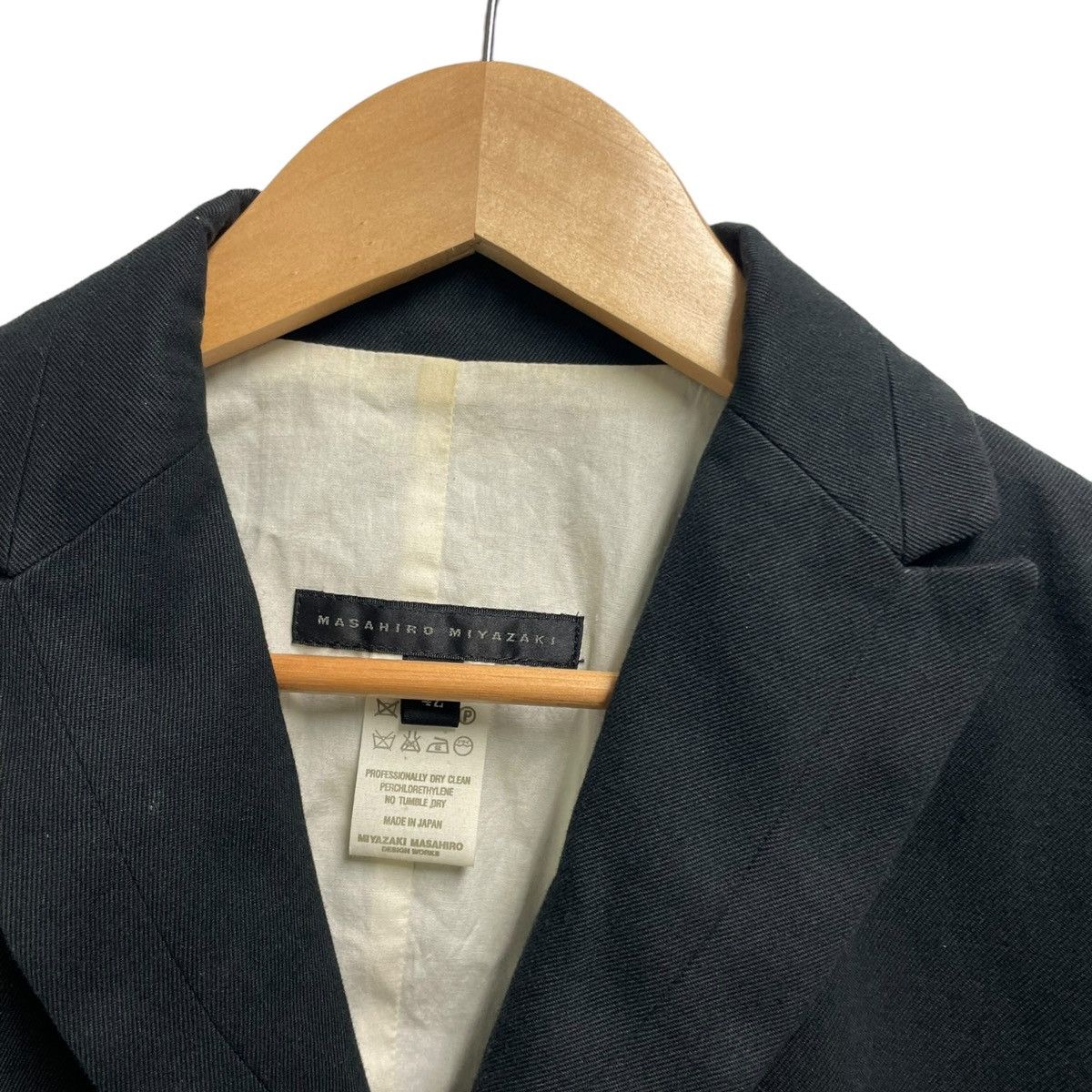 Designer × Japanese Brand Masuhiro miyazaki linen blazer Size US S / EU 44-46 / 1 - 2 Thumbnail