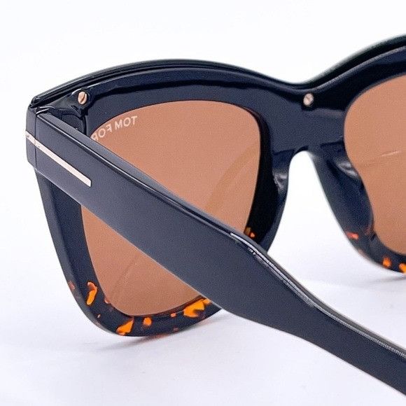 Tom Ford NEW TOM FORD JULIE TF685 05E WOMEN SUNGLASSES FT0685/S BLACK Size ONE SIZE - 5 Thumbnail