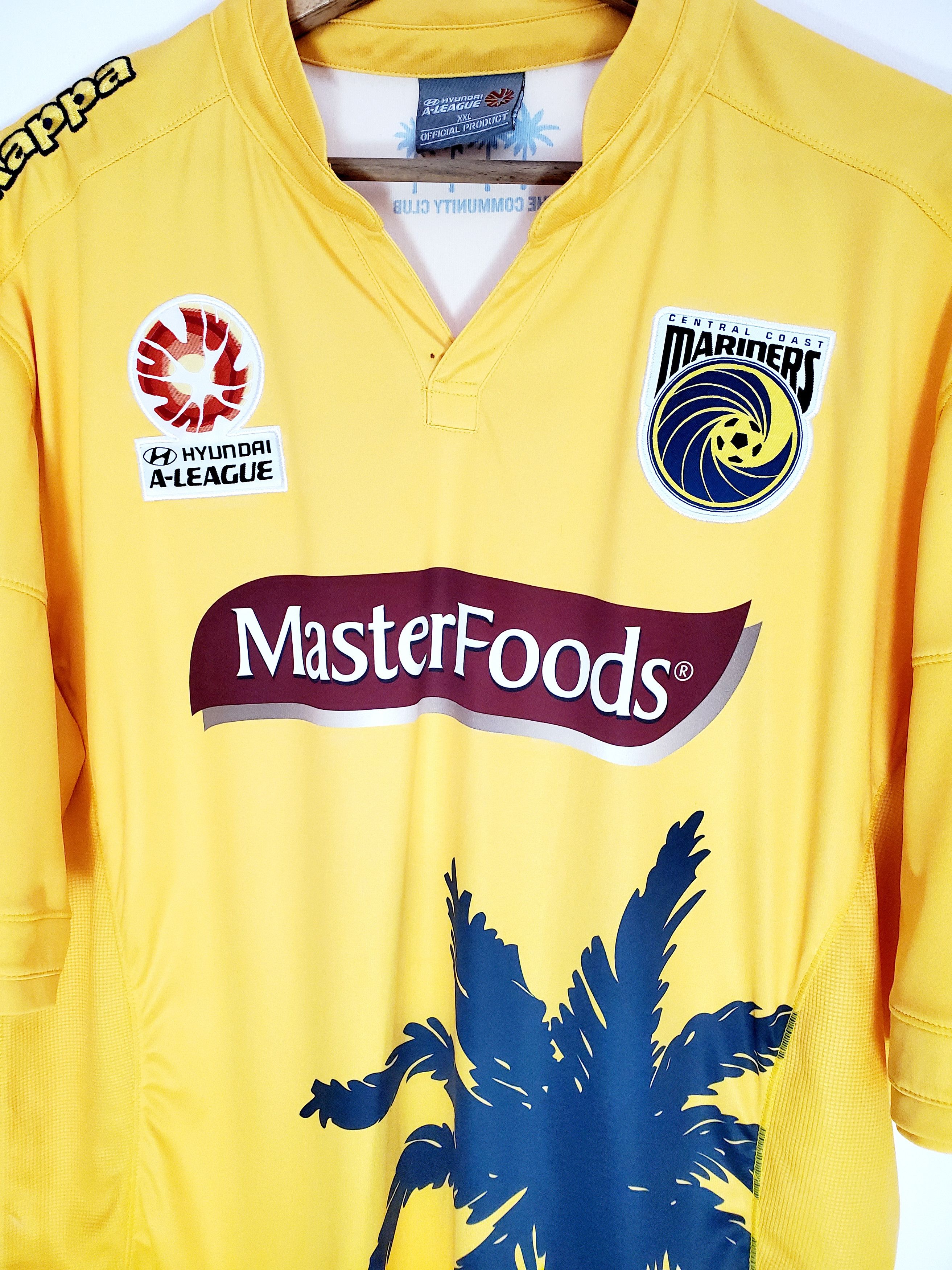 Kappa × Vintage Central Coast Mariners 2015-2016 home jersey perfect conditi Size US XXL / EU 58 / 5 - 2 Thumbnail